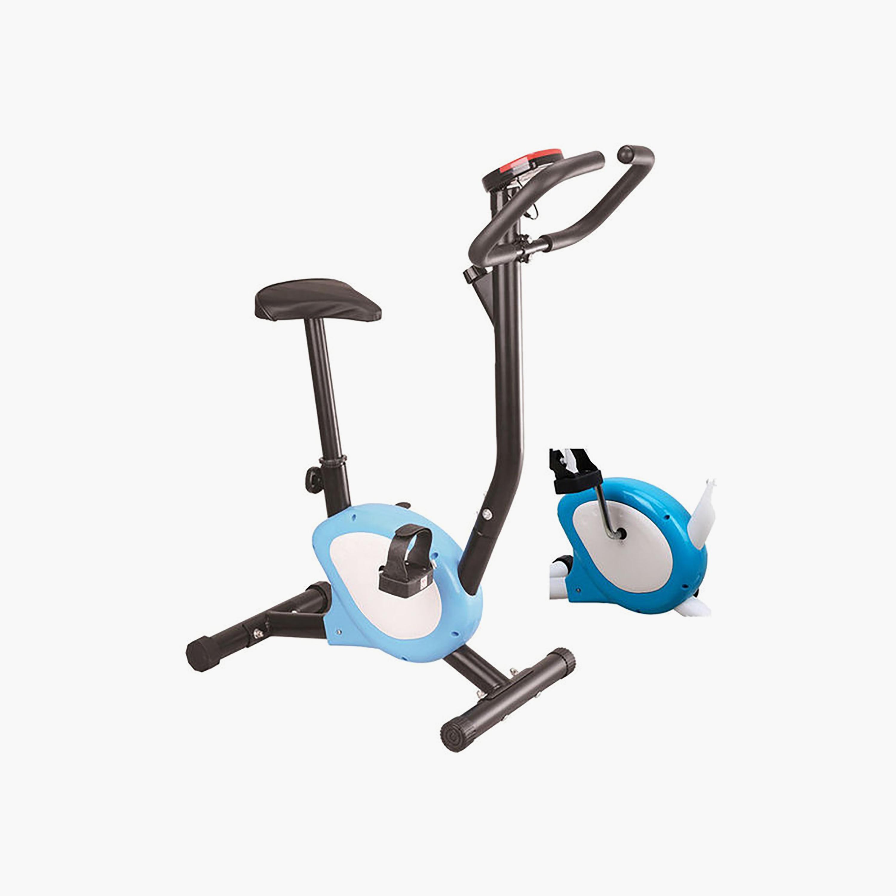 Exercise Bike for Gym, 9 Kg - Black and Blue-sports-gear-gym-image-2