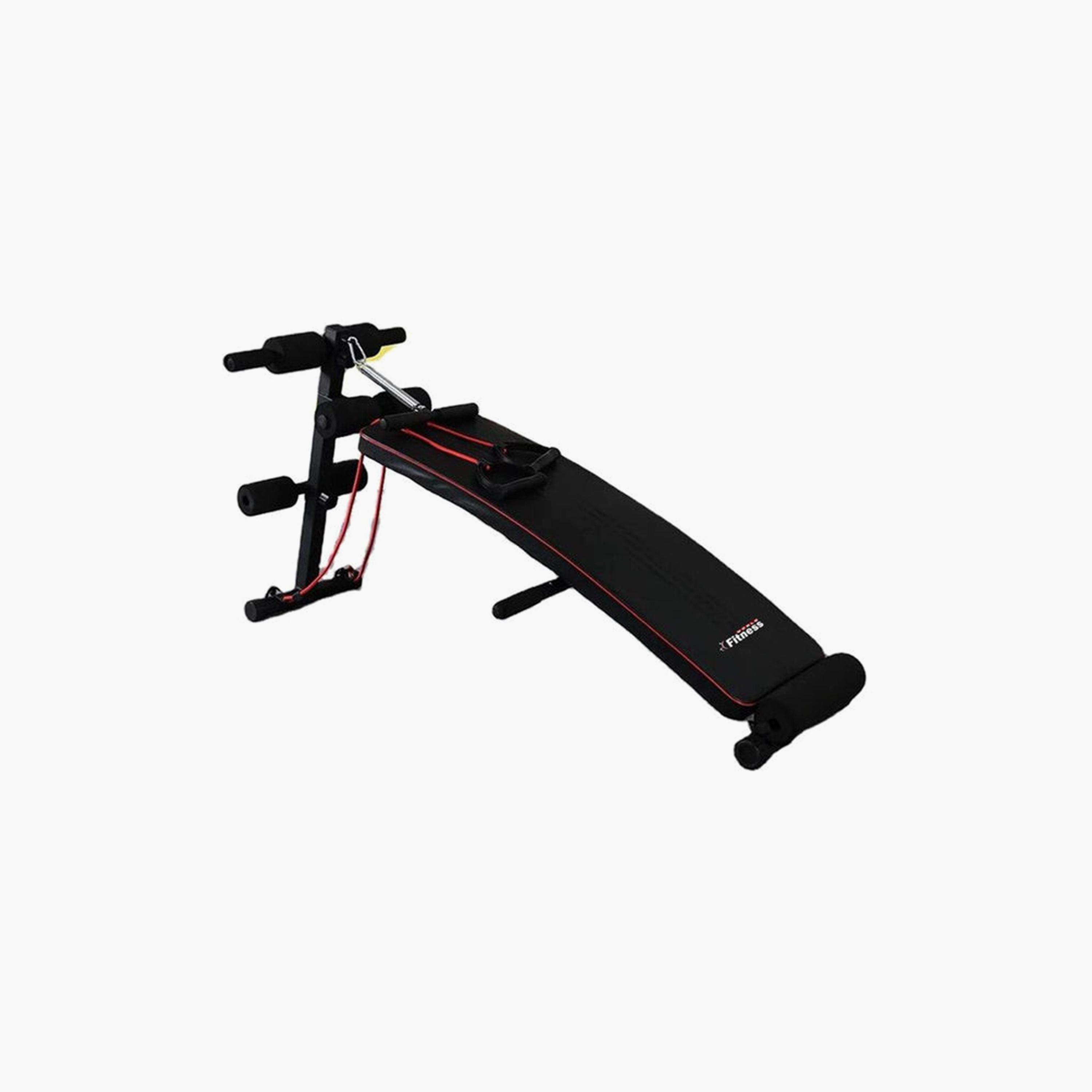 Sit Up Bench One Size - Black-sports-gear-gym-image-1
