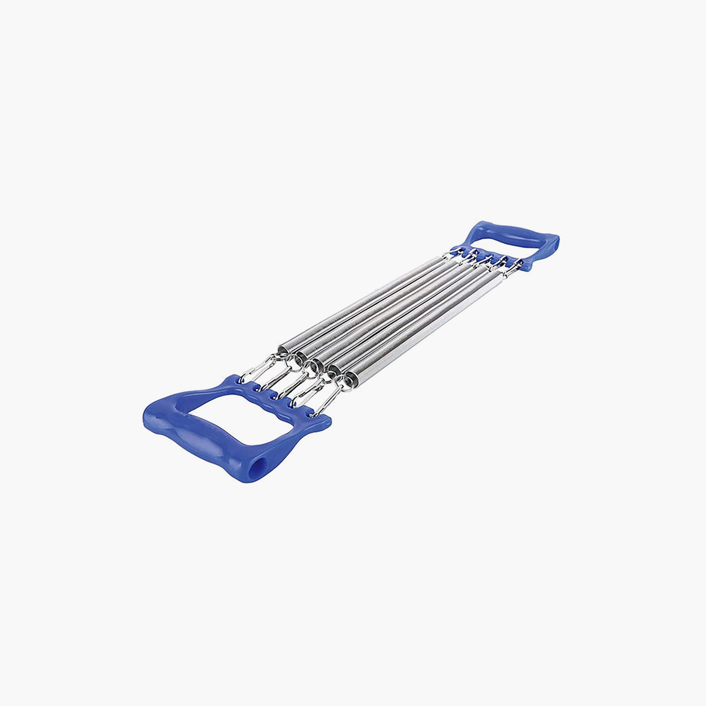 Chest Expander - Silver and Blue-sports-gear-gym-image-1