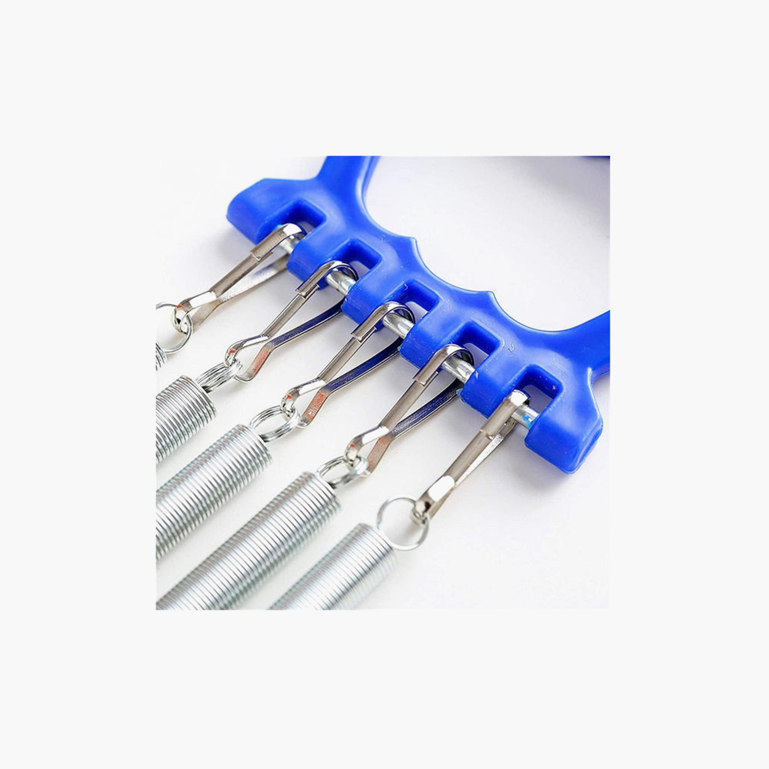 Chest Expander - Silver and Blue-sports-gear-gym-image-2