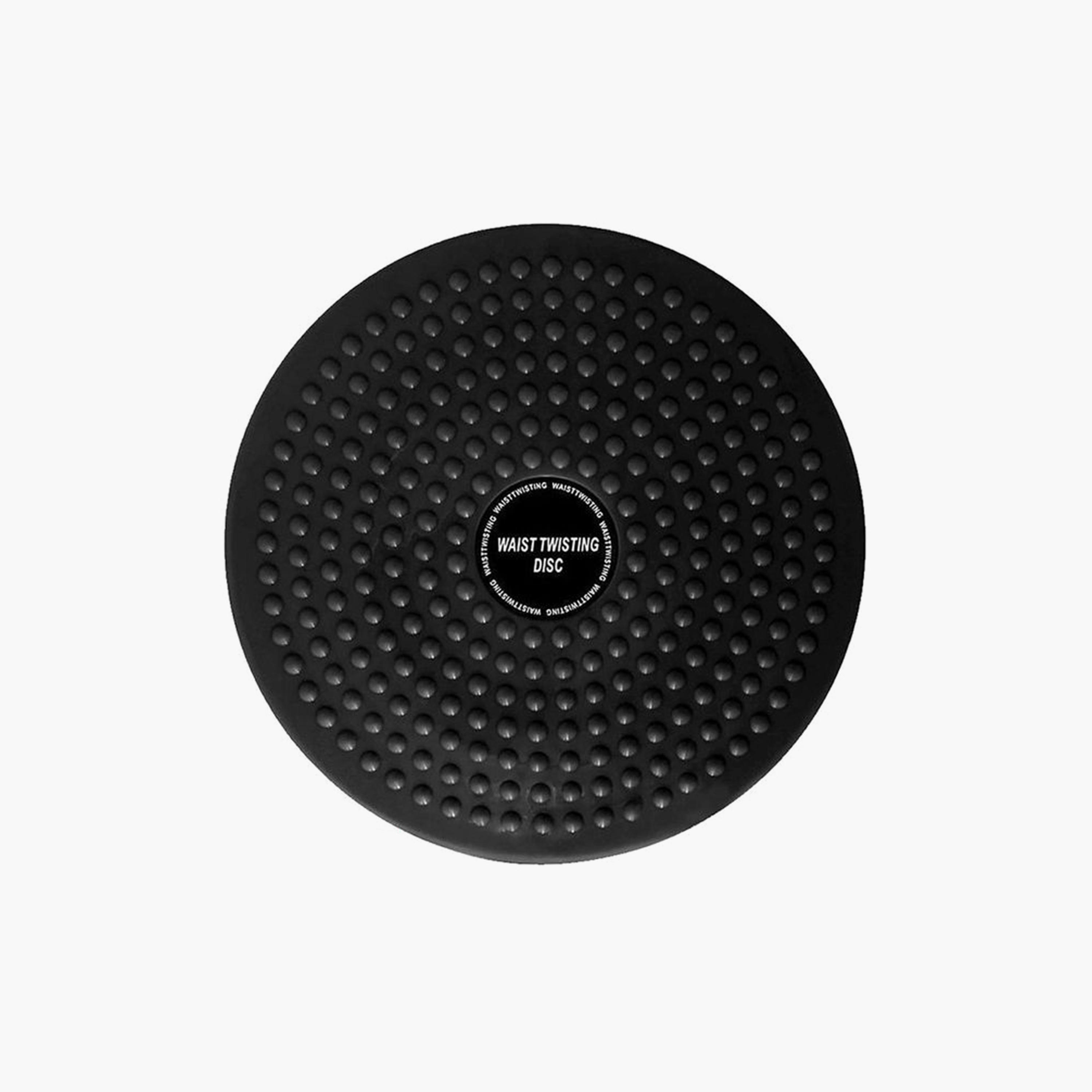 Twisting Waist Disc, 23 x 12 cm - Black-sports-gear-gym-image-1
