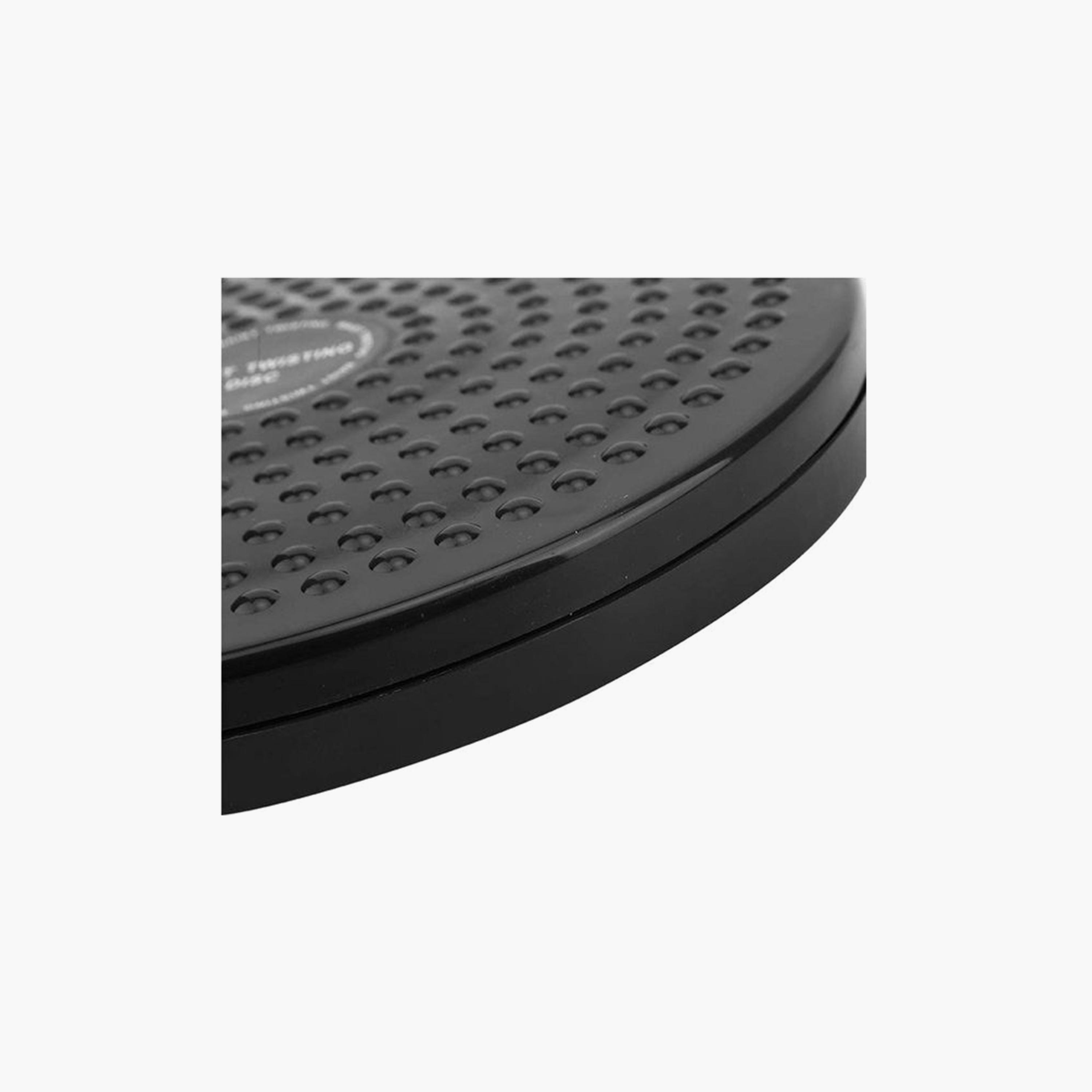 Twisting Waist Disc, 23 x 12 cm - Black-sports-gear-gym-image-3