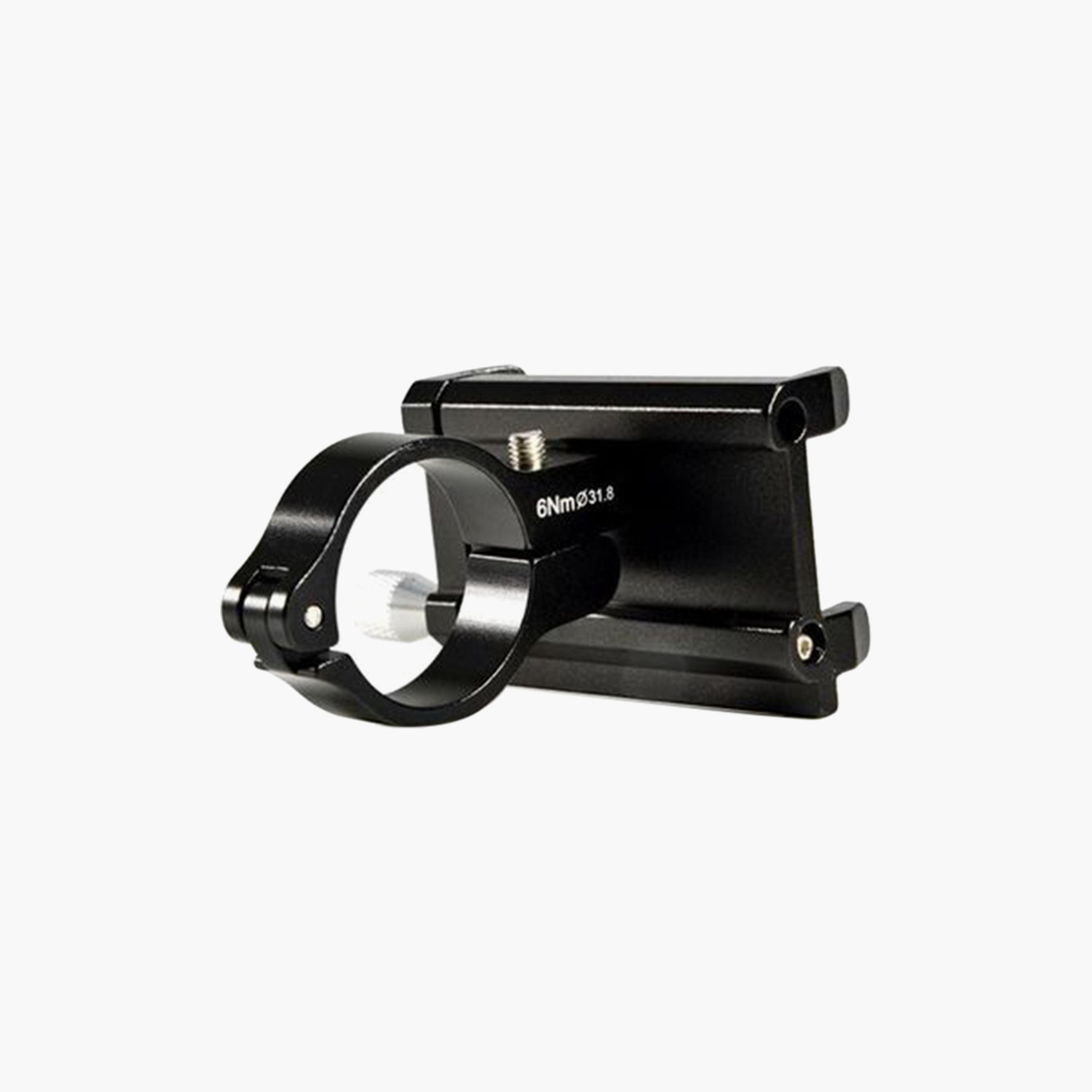Anti Slip Bicycle Bracket Handlebar Phone Holder, 9.5 x 4 x 9.3 cm - Black-sports-gear-gym-image-2