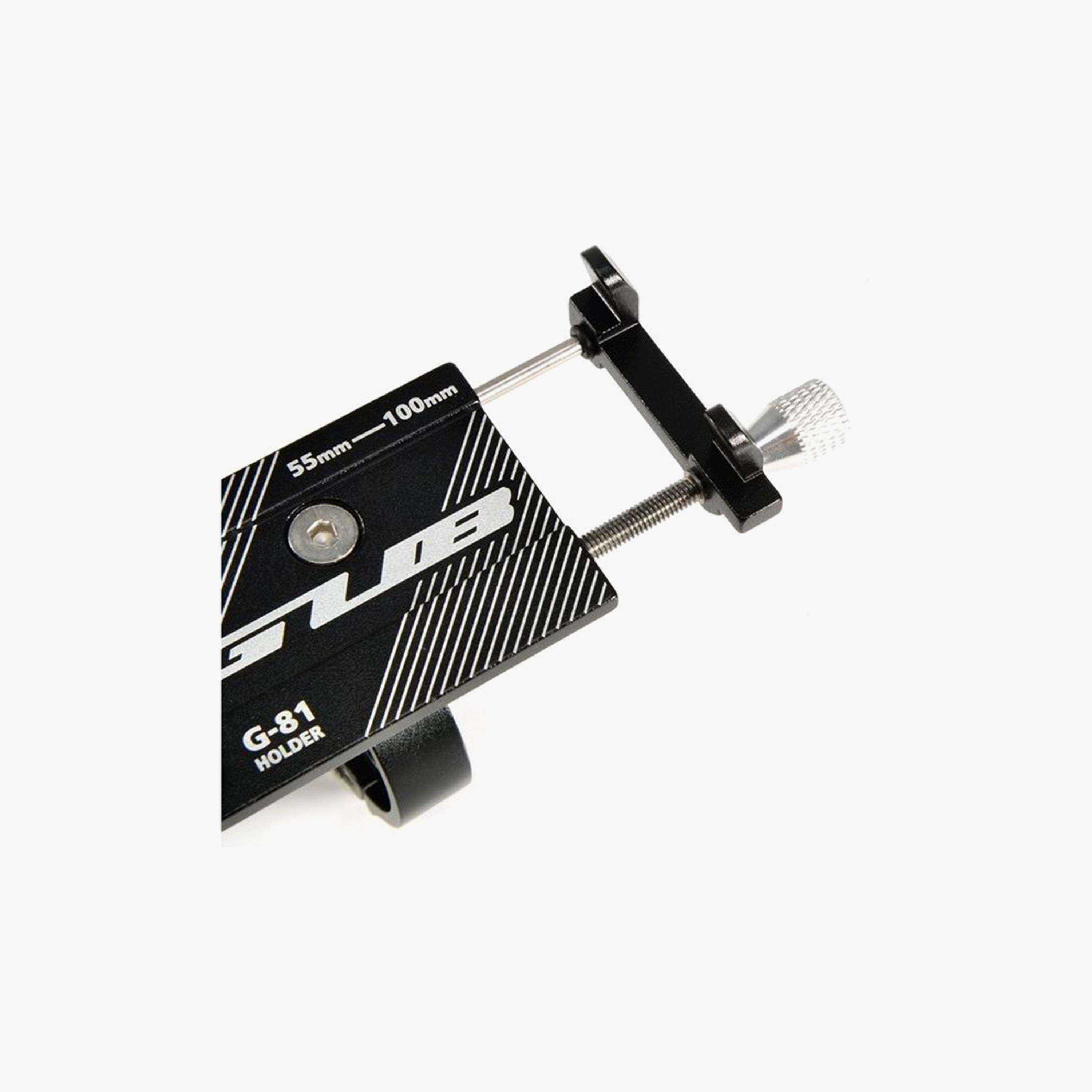 Anti Slip Bicycle Bracket Handlebar Phone Holder, 9.5 x 4 x 9.3 cm - Black-sports-gear-gym-image-4