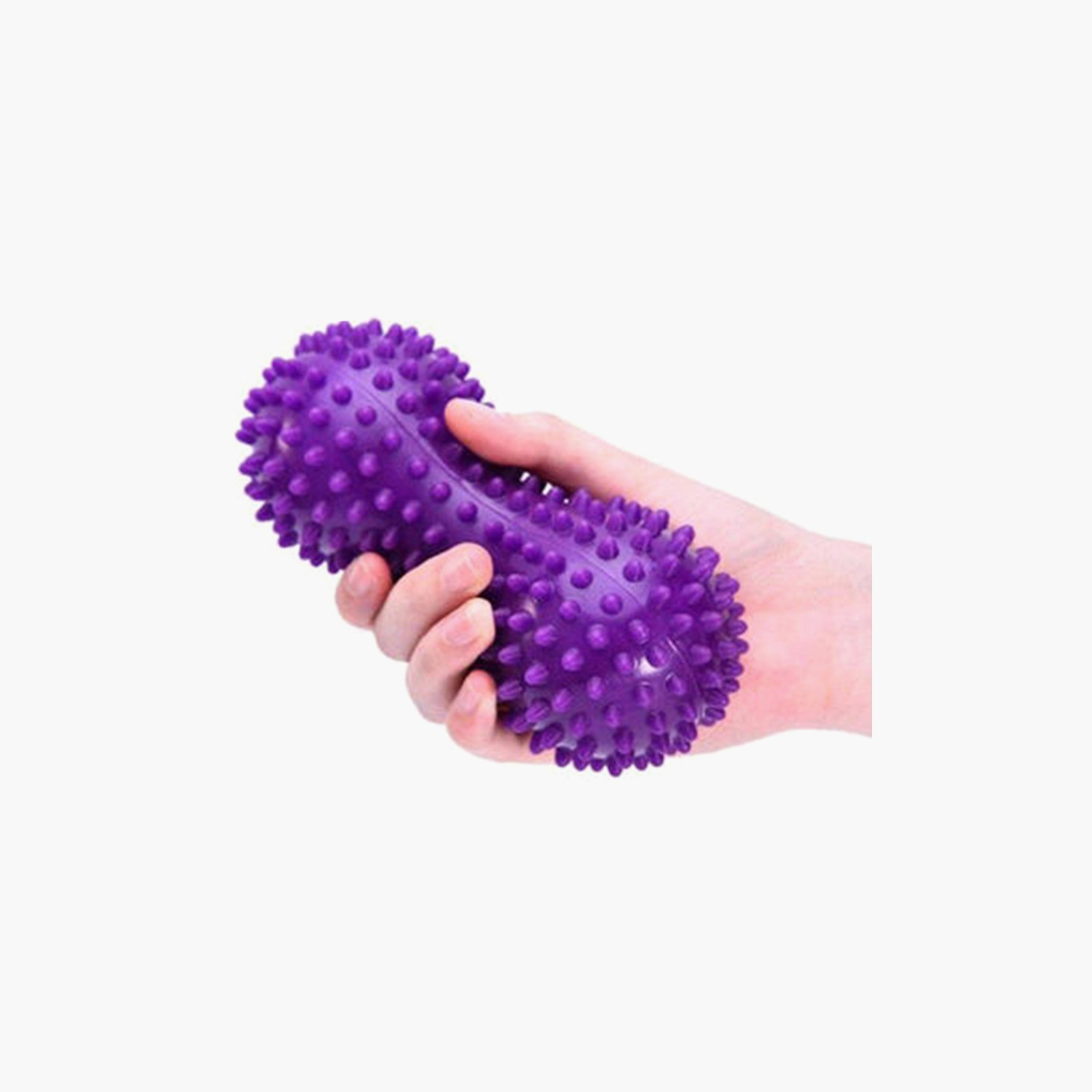 Peanut Shaped Massage Ball, 15 x 7 x 7 cm - Purple-sports-gear-gym-image-2