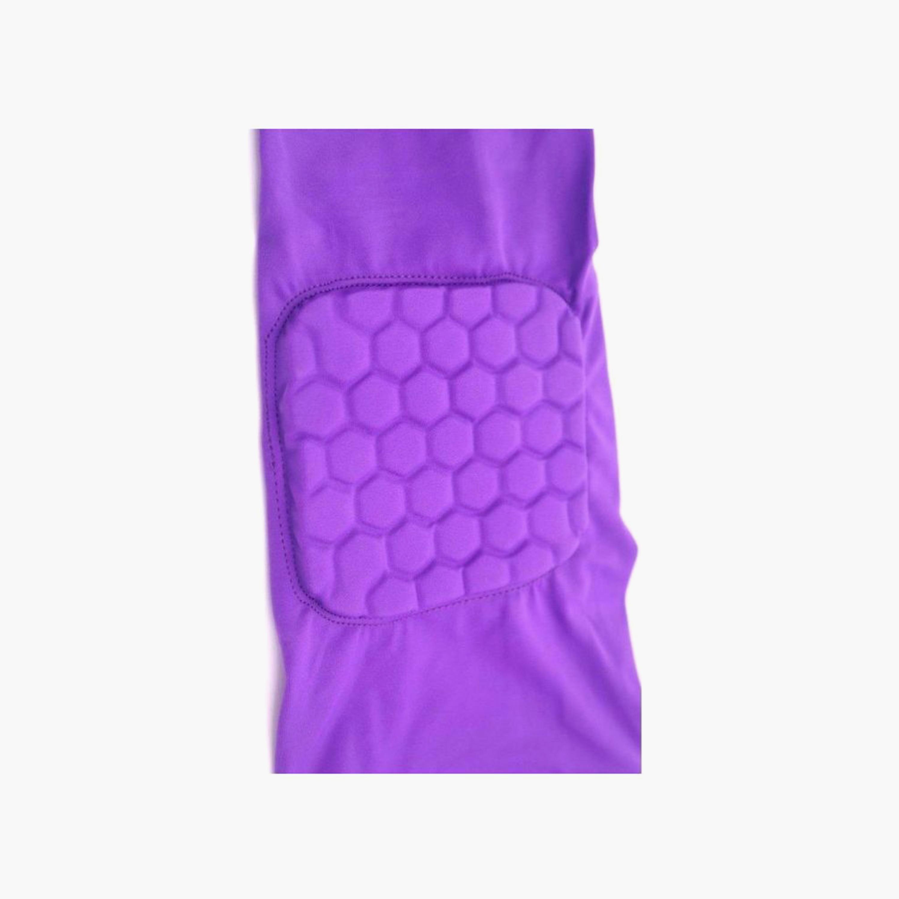 Honeycomb Compression Arm Guard, 30 cm - Purple-sports-gear-gym-image-3