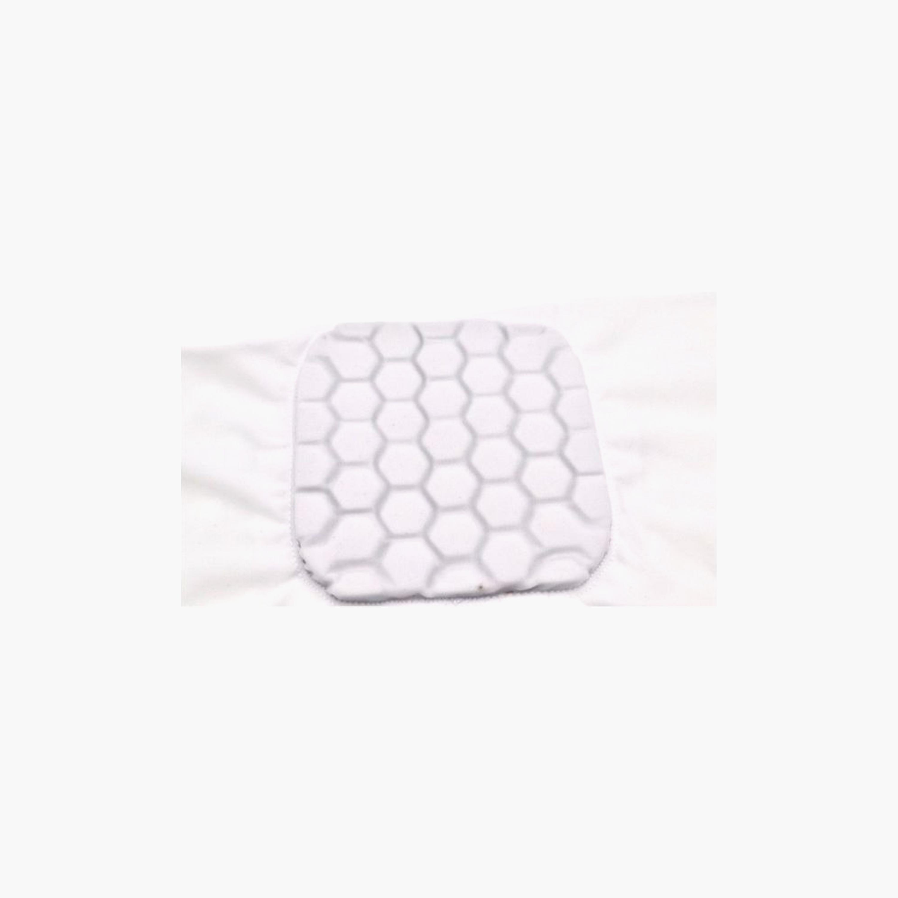 Honeycomb Compression Arm Guard, 39 cm - White-sports-gear-gym-image-3
