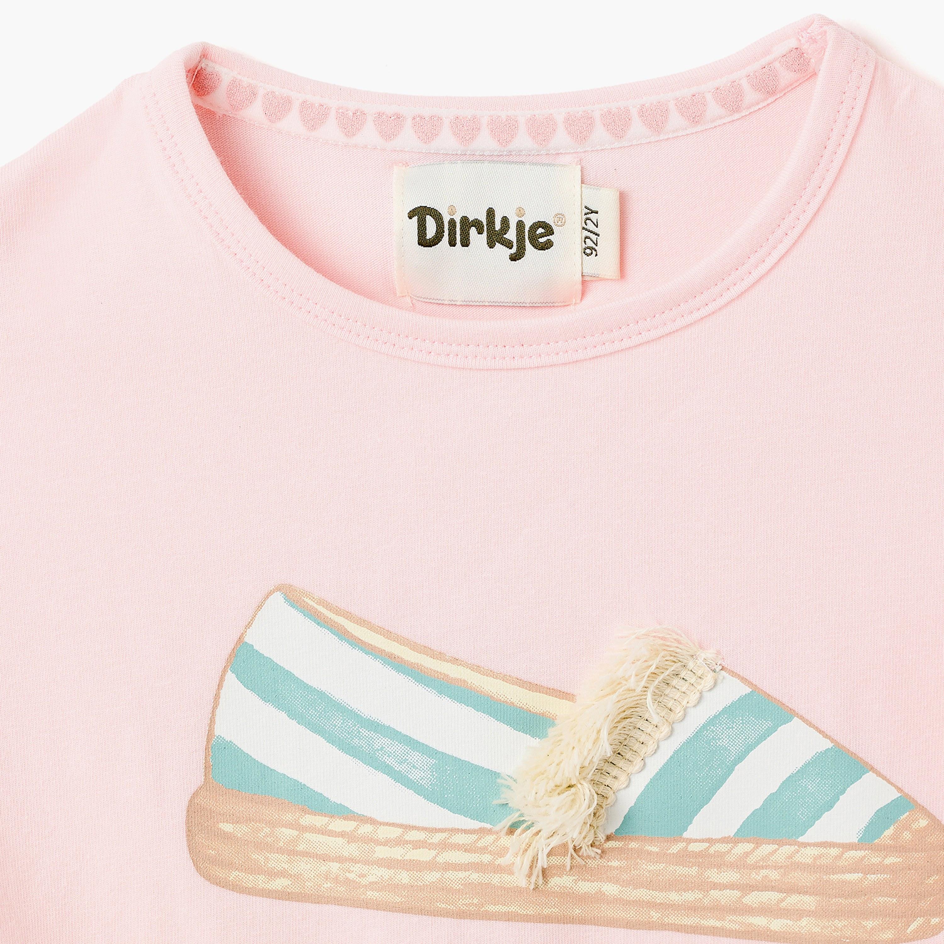 Dirkje Seaside Stroll Tie-Front Tee & Turtle-Print Flared Leggings Set-girls-clothing-setsandcoords-image-7