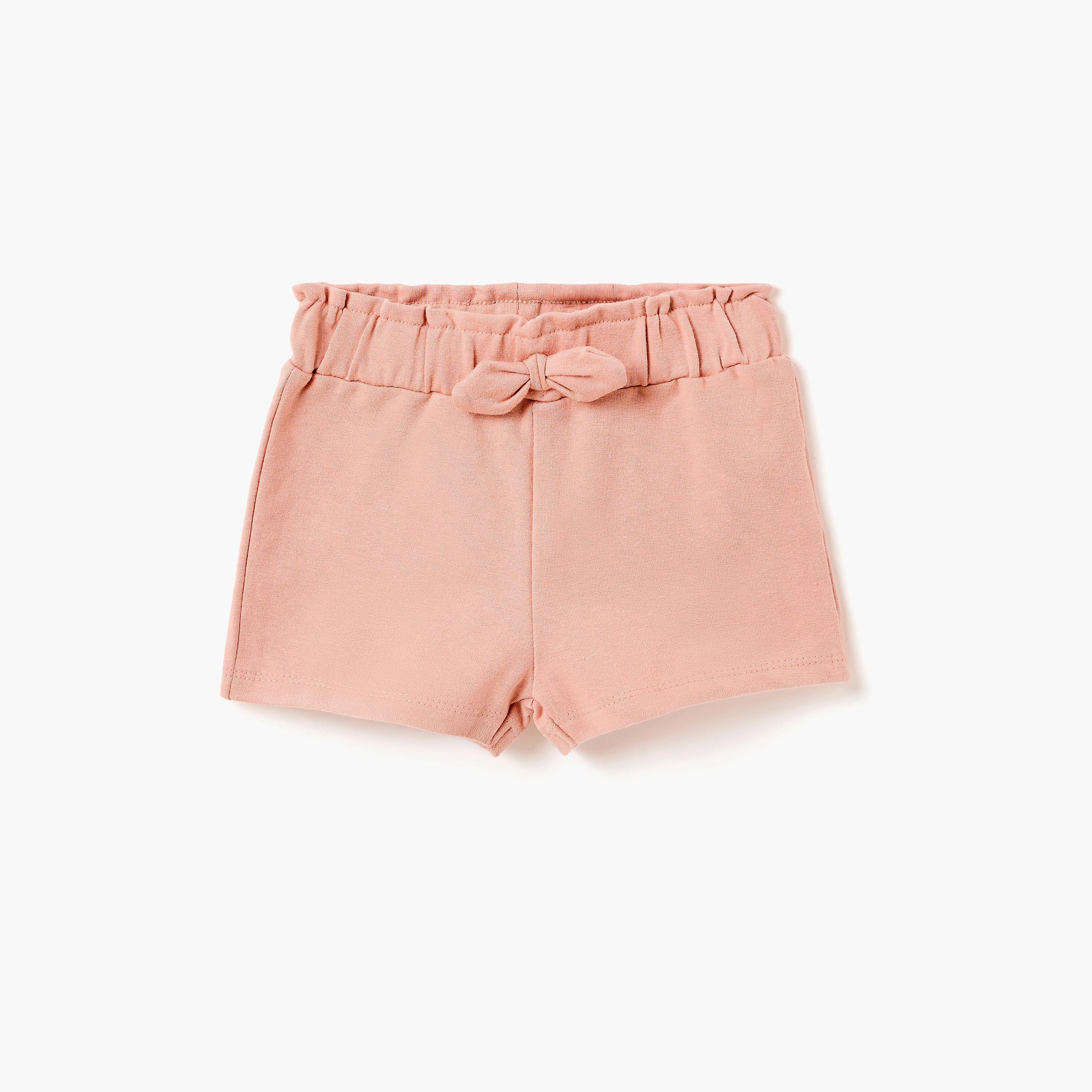 Dirkje Flamingo Ruffle-Sleeve Tee & Bow-Trim Shorts Set-girls-clothing-setsandcoords-image-5