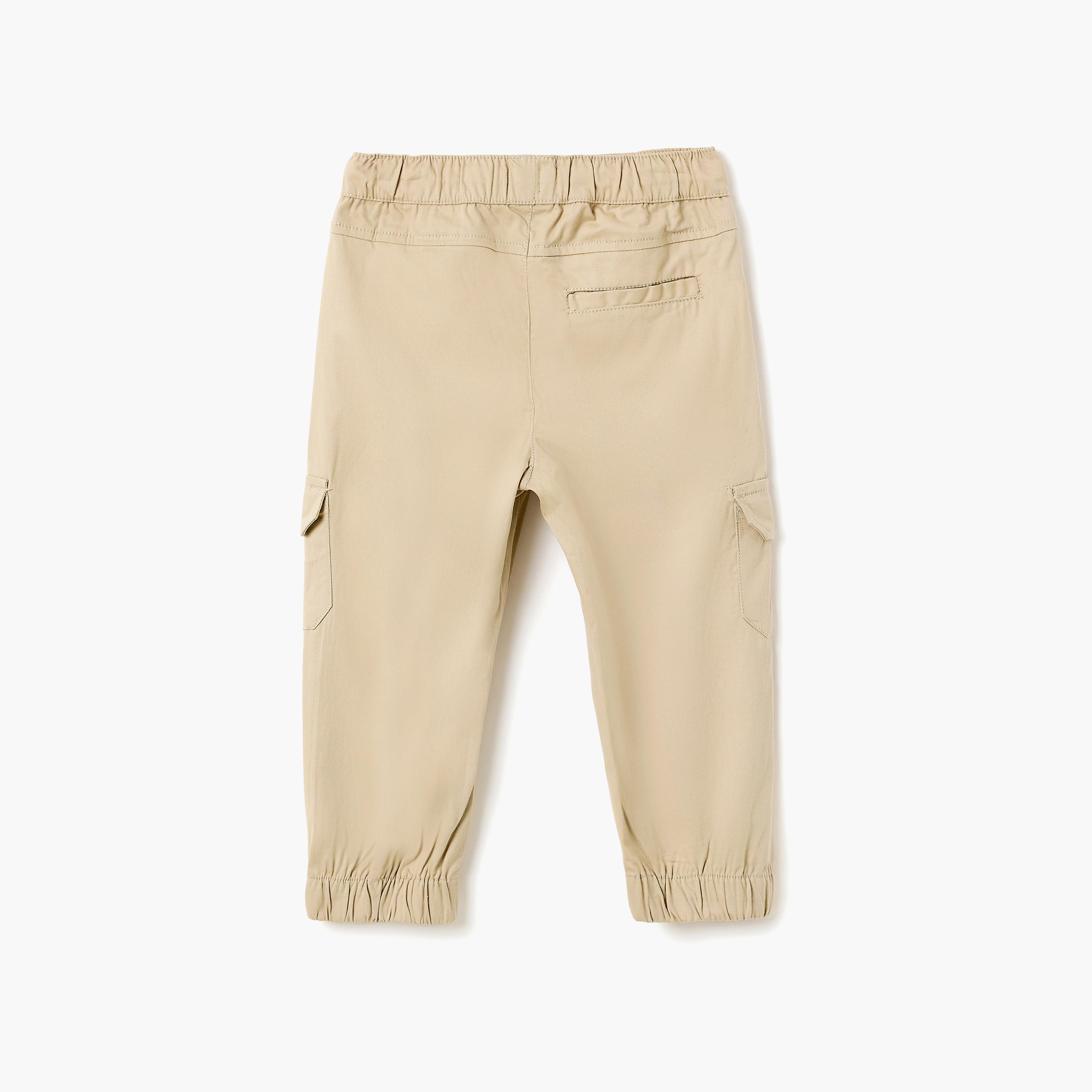طقم تي شيرت بلون "تيراكوتا" وبنطلون رياضي رملي من ديركجي-boys-clothing-setsandcoords-image-7