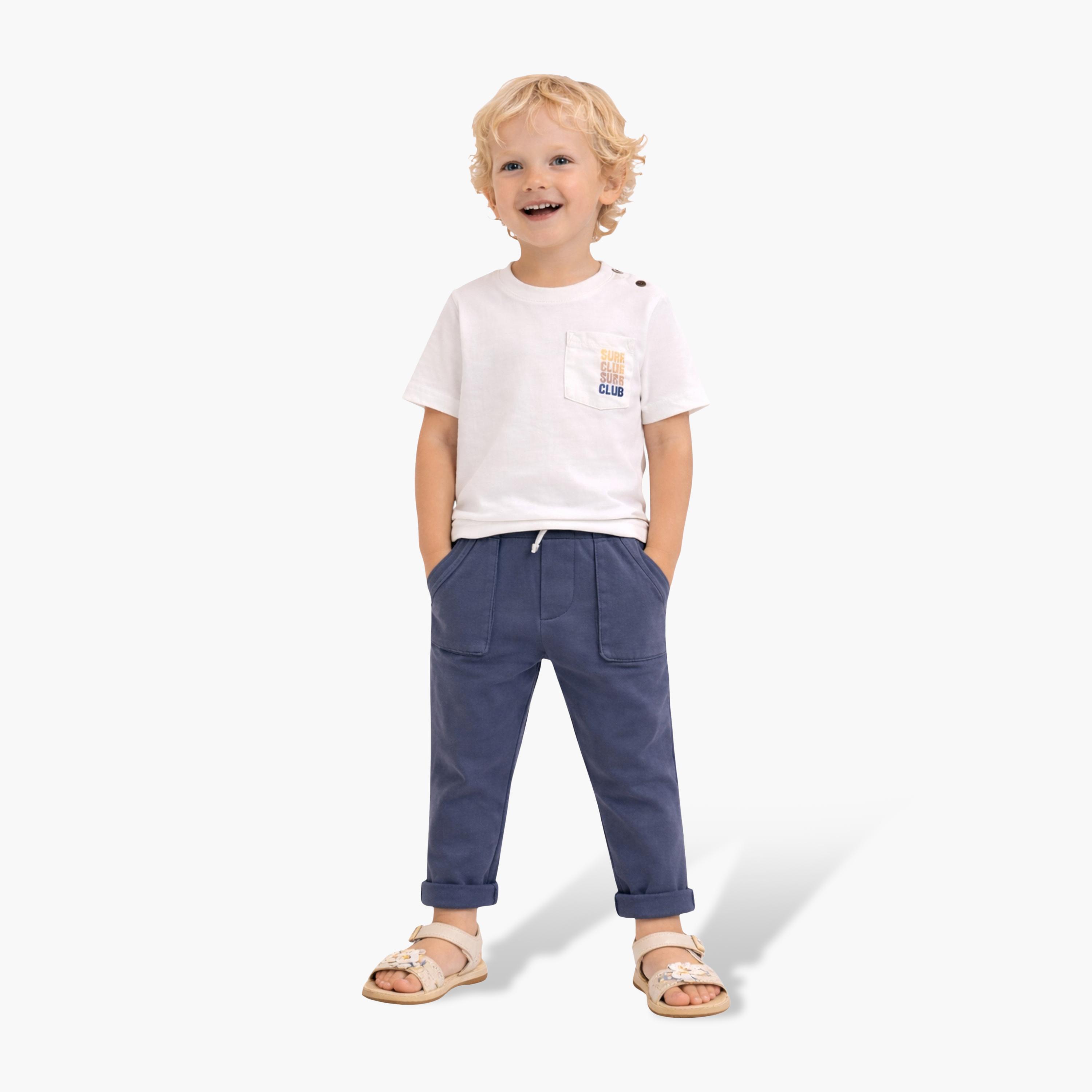 Dirkje Sunshine Surf Club Graphic Tee & Moto-Pocket Joggers Set-boys-clothing-setsandcoords-image-1
