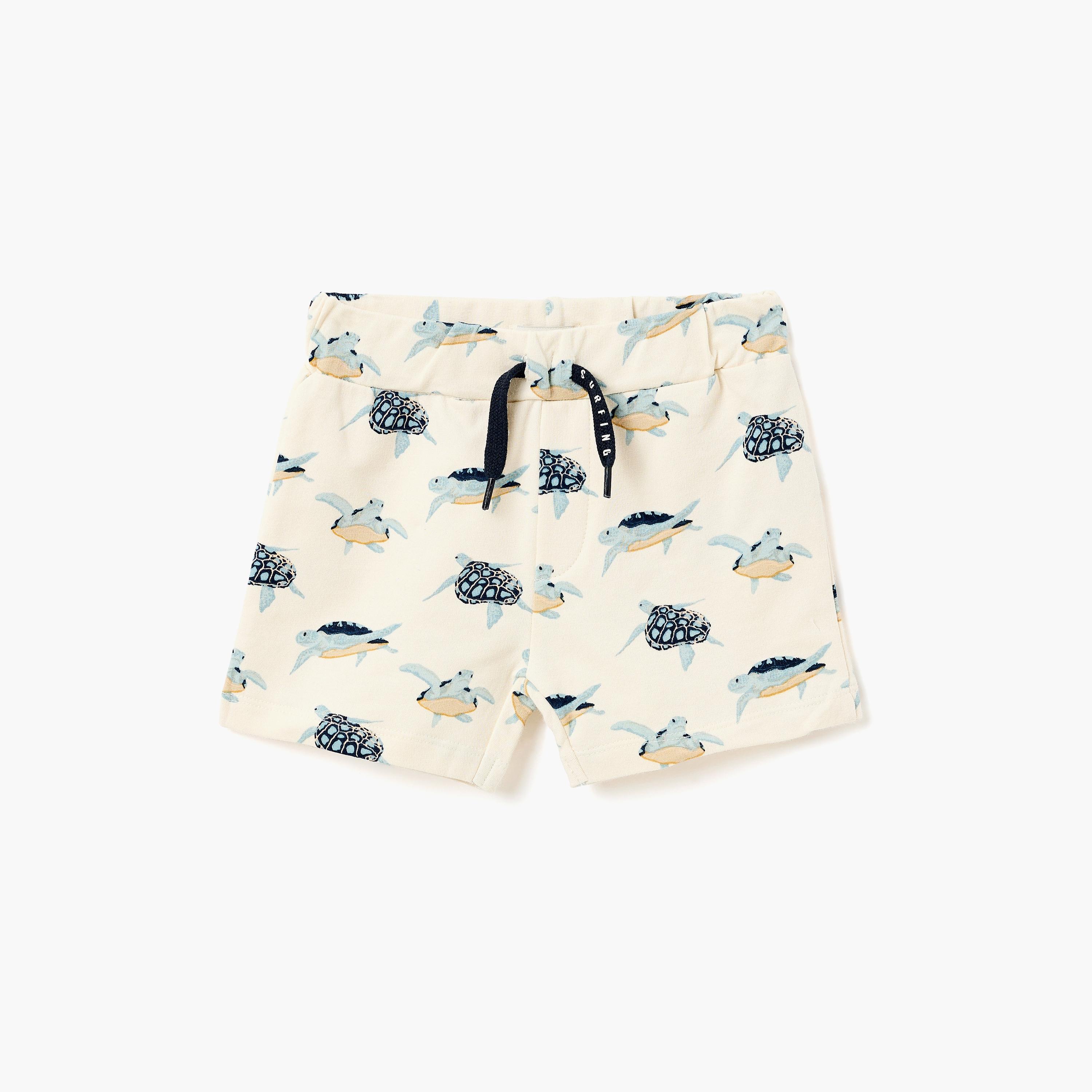 Dirkje Surfing Turtles Tee & Drawcord Shorts Set-baby-boys-clothing-setsandcoords-image-7
