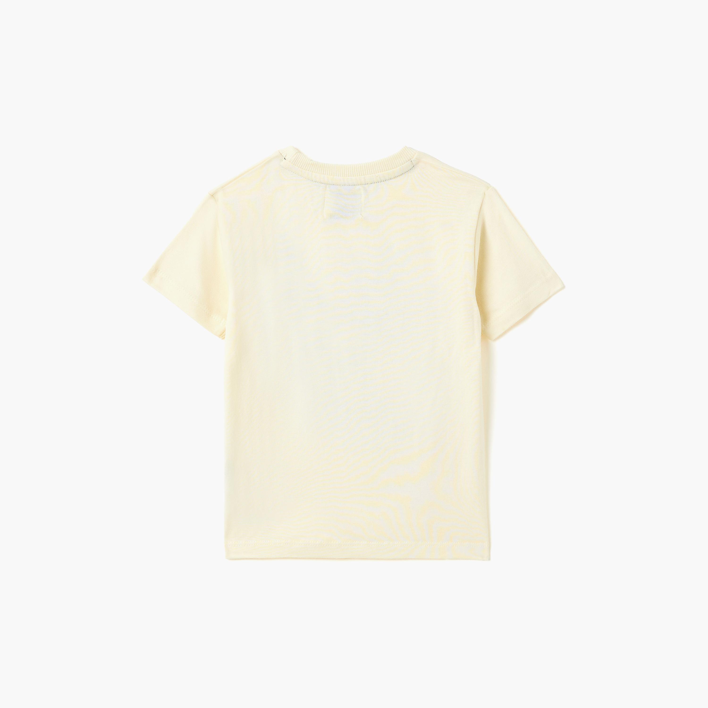 Dirkje Surf Club Palm-Print Tee & Rib-Knit Joggers Set-boys-clothing-setsandcoords-image-3