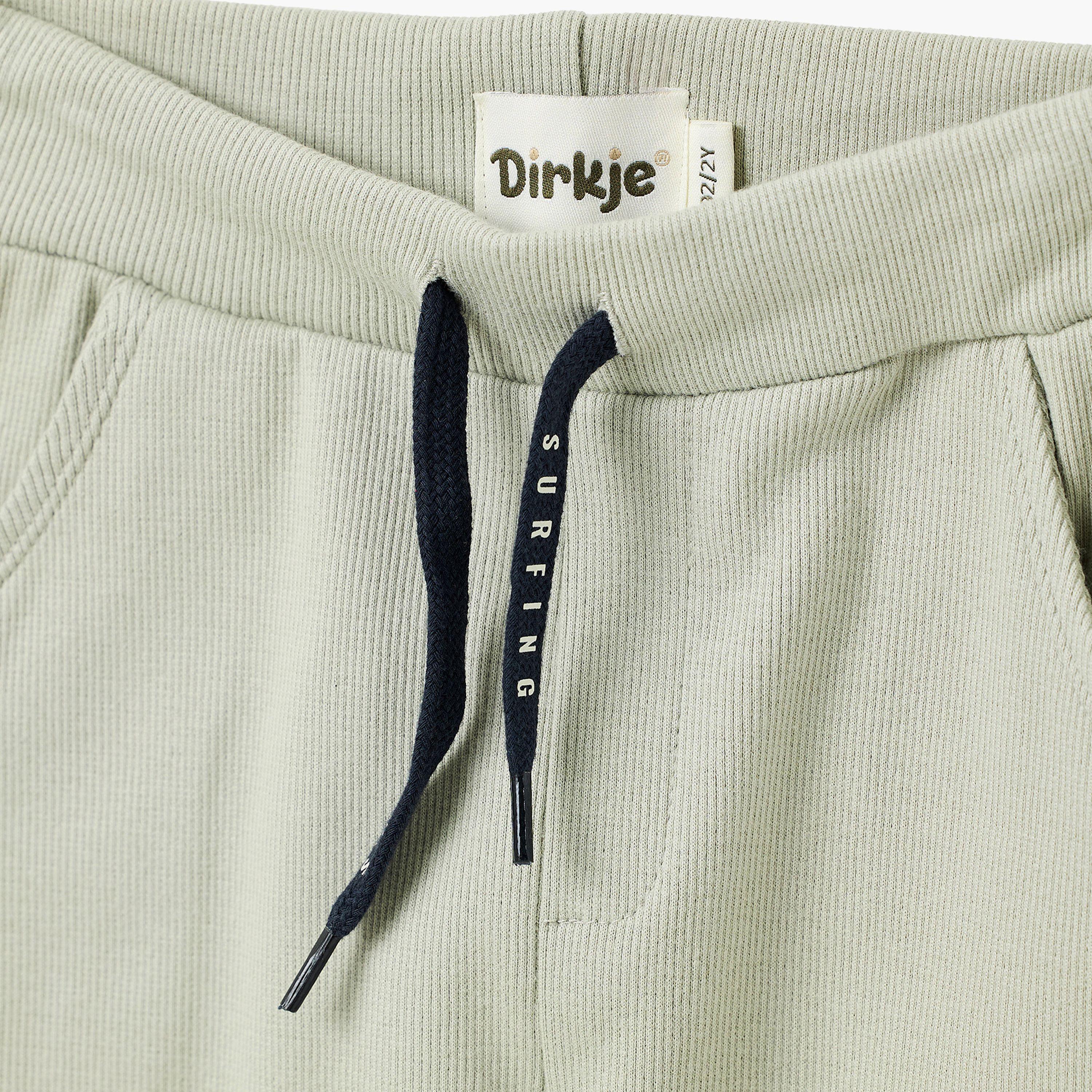 Dirkje Surf Club Palm-Print Tee & Rib-Knit Joggers Set-boys-clothing-setsandcoords-image-9