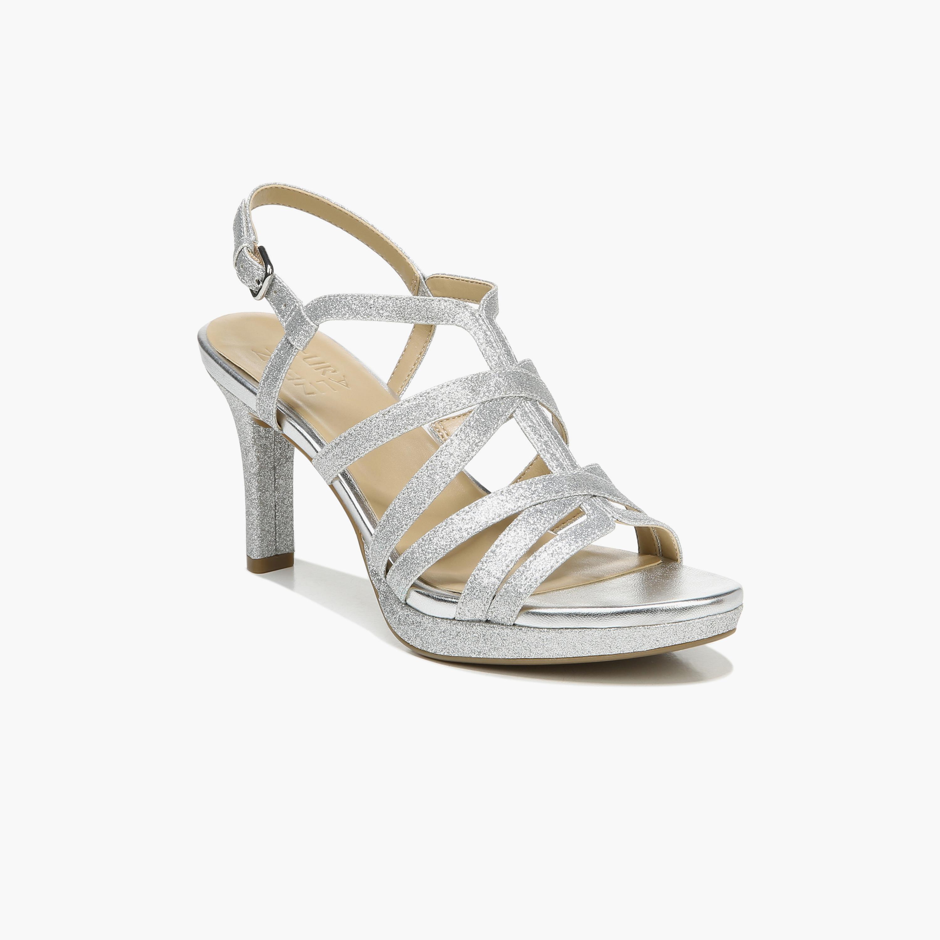 ناتشيولايزر- صندل لامع بكعب وحزام | NABAYLOR-women-shoes-heels-image-1