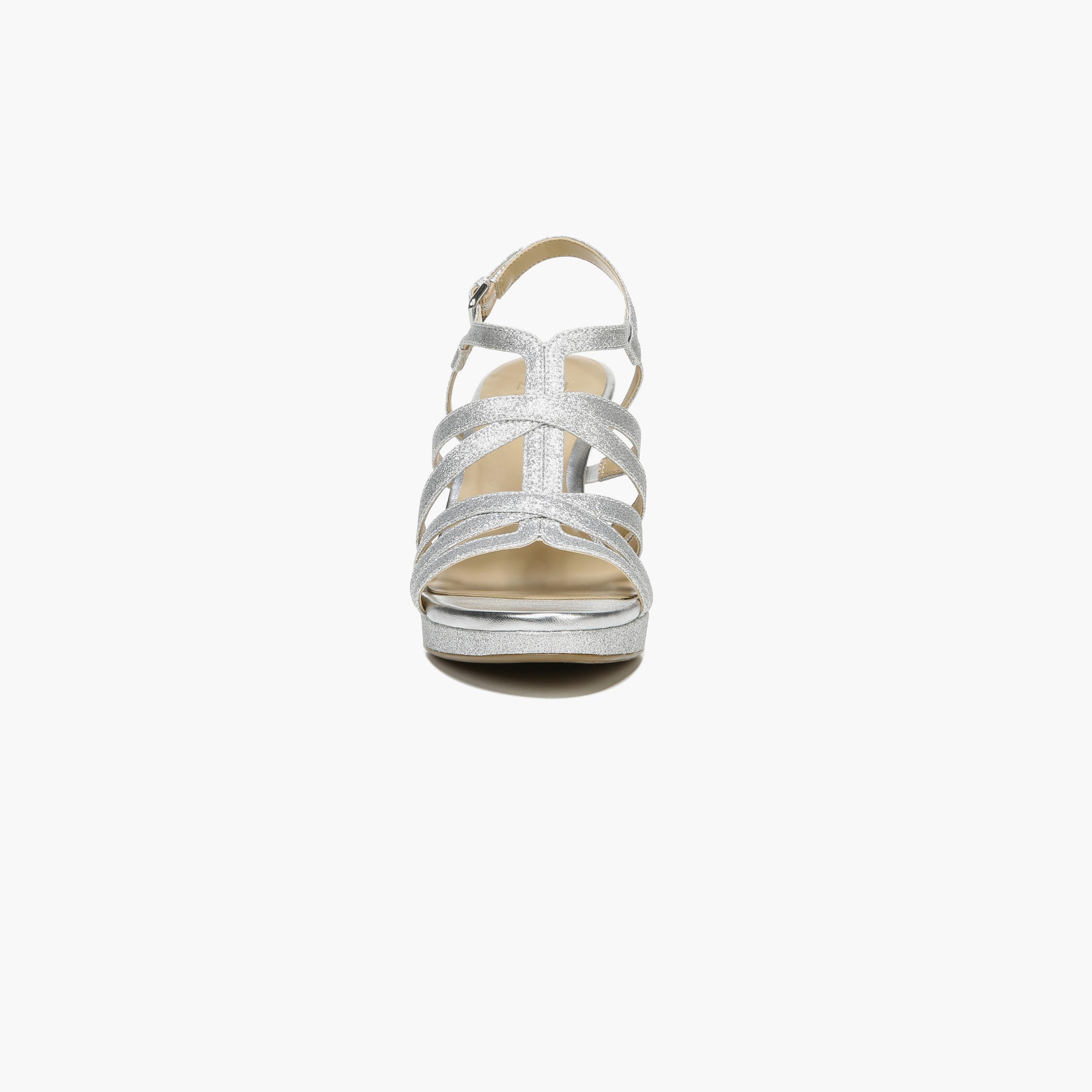 Naturalizer Glitter Platform Heel Sandals with Strap Accent | NABAYLOR-women-shoes-heels-image-5