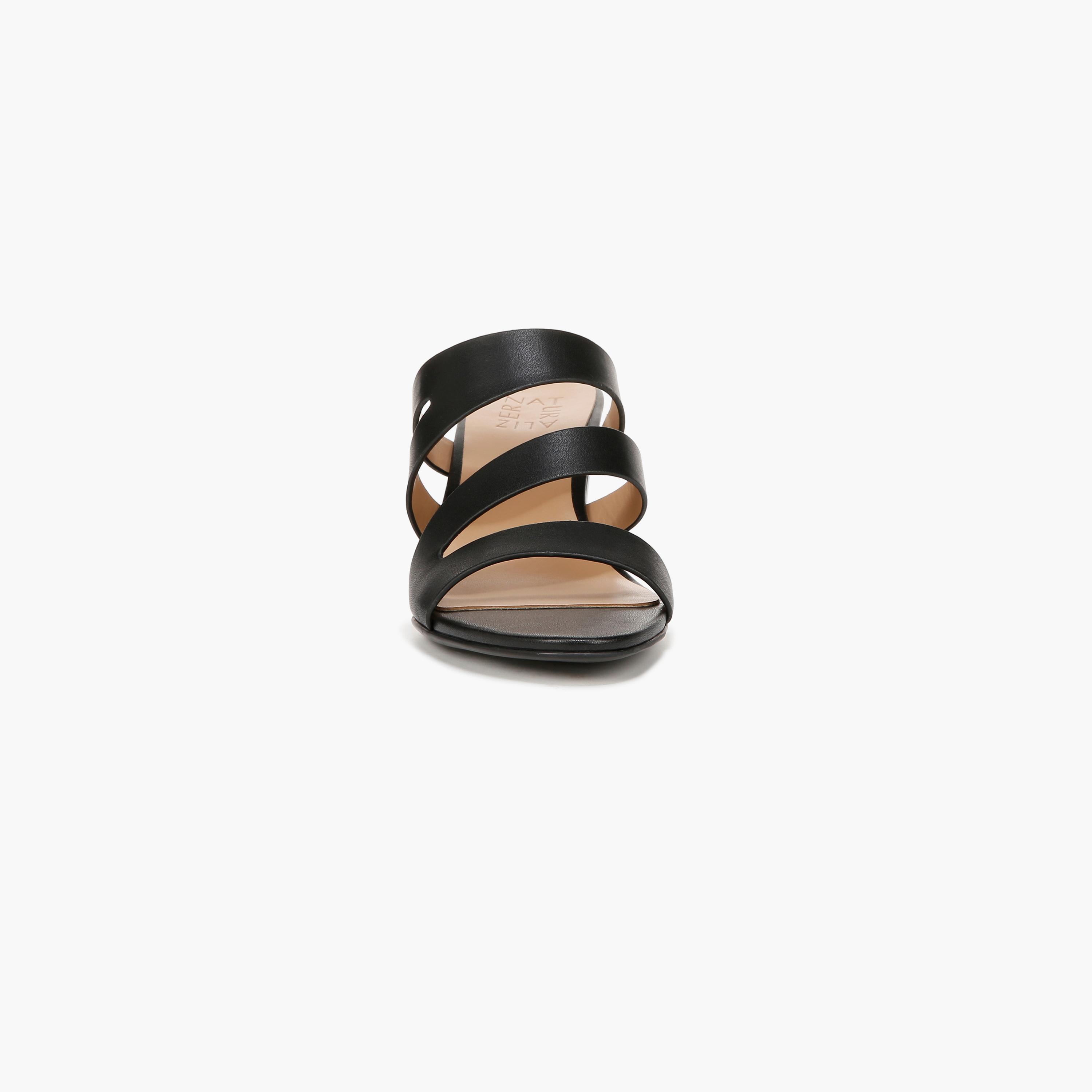 Naturalizer Slip On Block Heels with Strap Accent | NABEAMING-women-shoes-heels-image-5