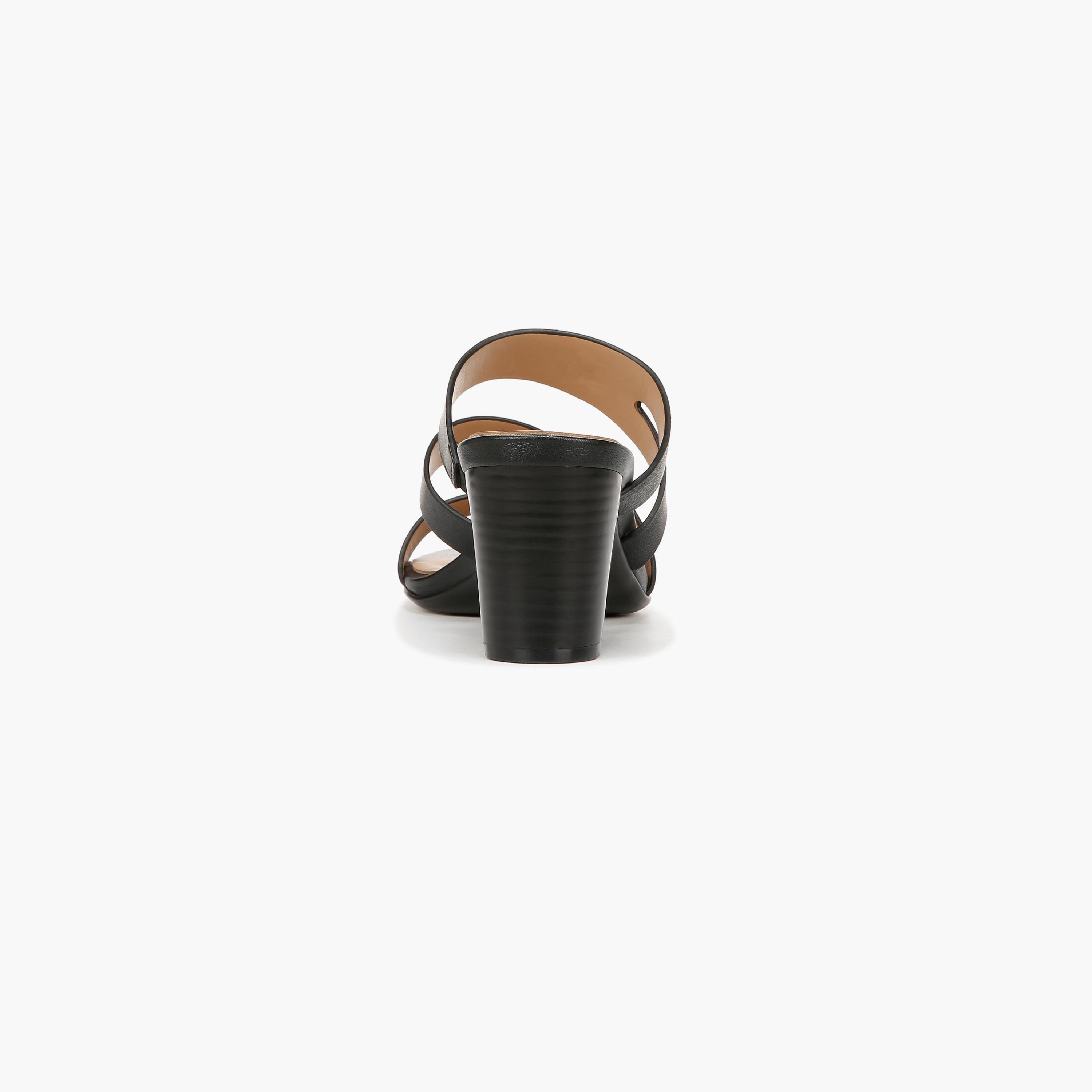 Naturalizer Slip On Block Heels with Strap Accent | NABEAMING-women-shoes-heels-image-7