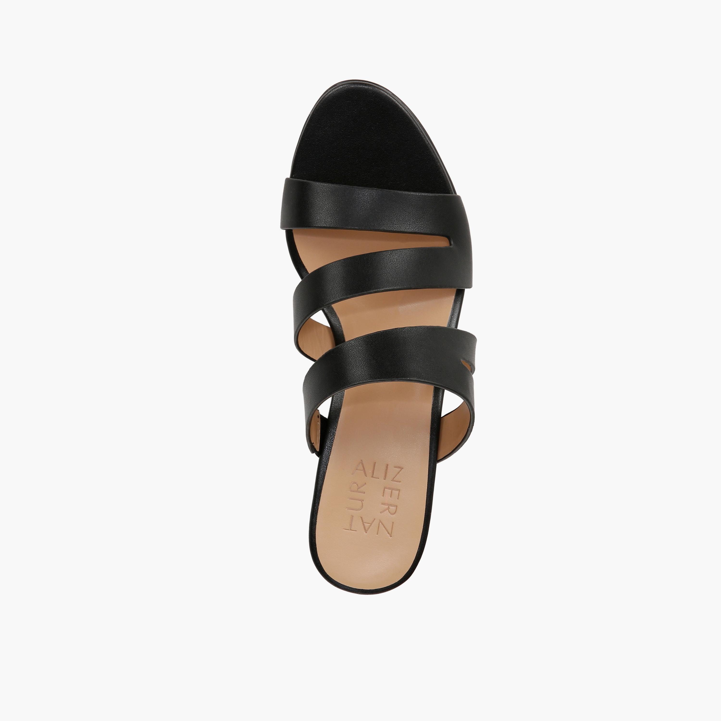 Naturalizer Slip On Block Heels with Strap Accent | NABEAMING-women-shoes-heels-image-8