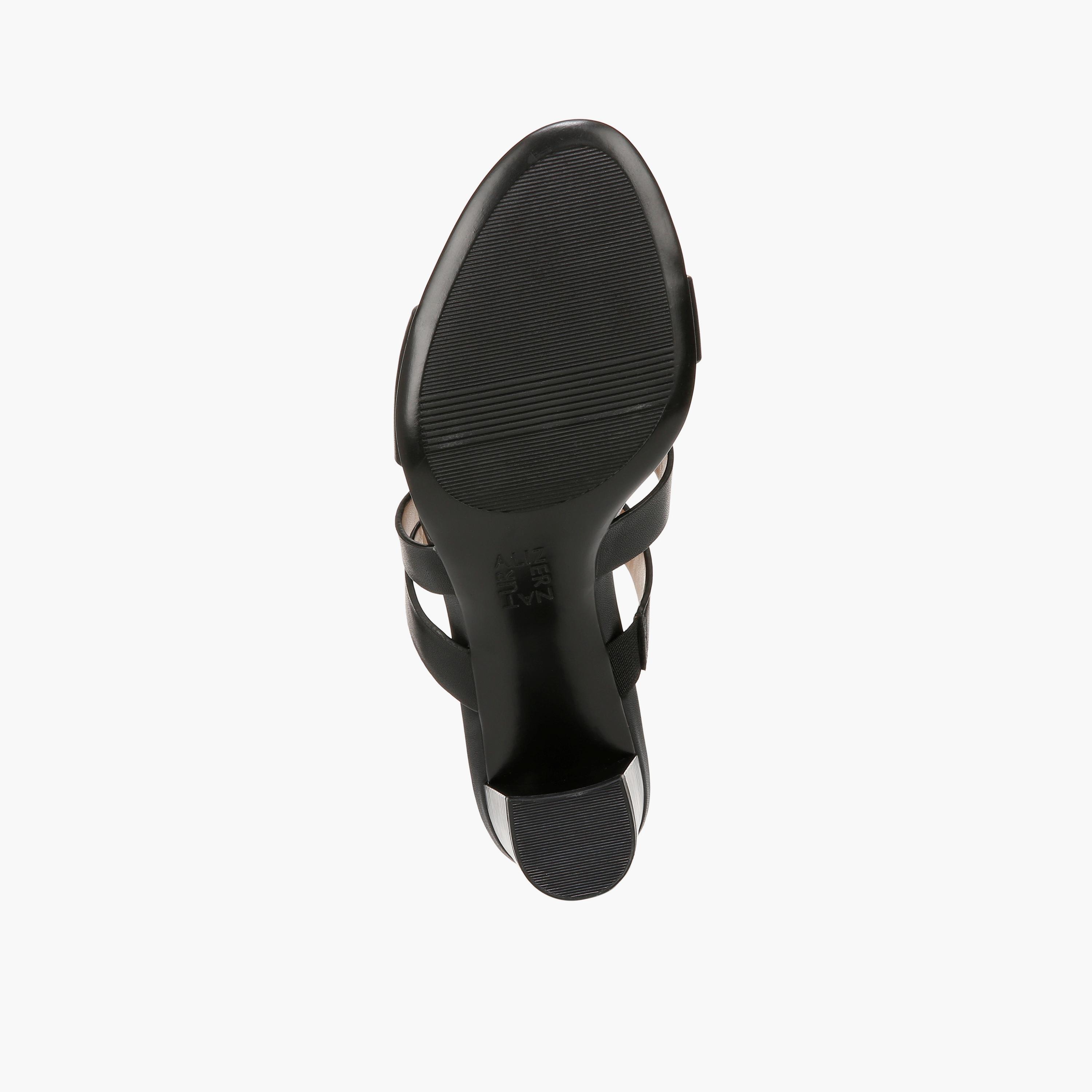 Naturalizer Slip On Block Heels with Strap Accent | NABEAMING-women-shoes-heels-image-9