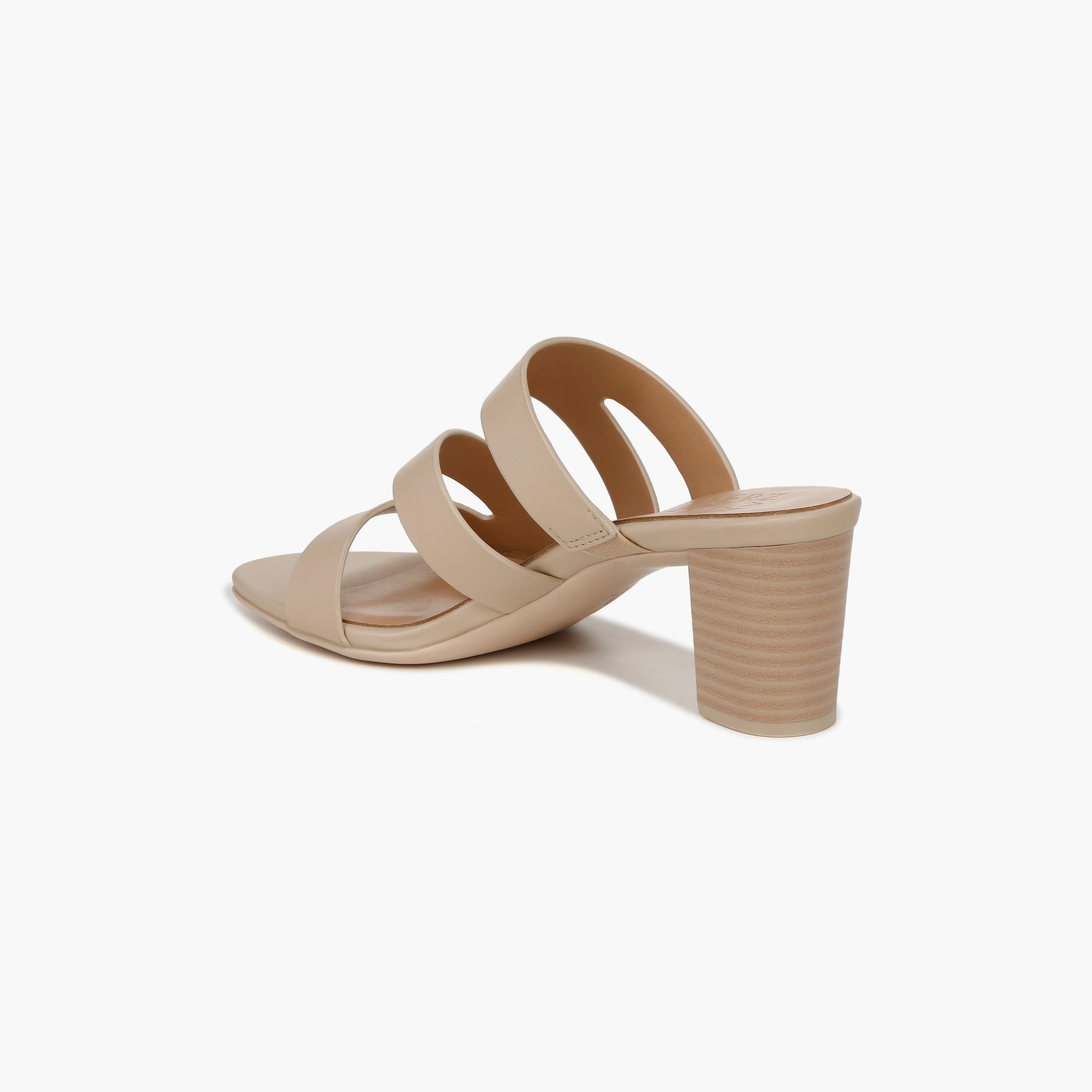 Naturalizer Slip On Block Heels with Strap Accent | NABEAMING-women-shoes-heels-image-20