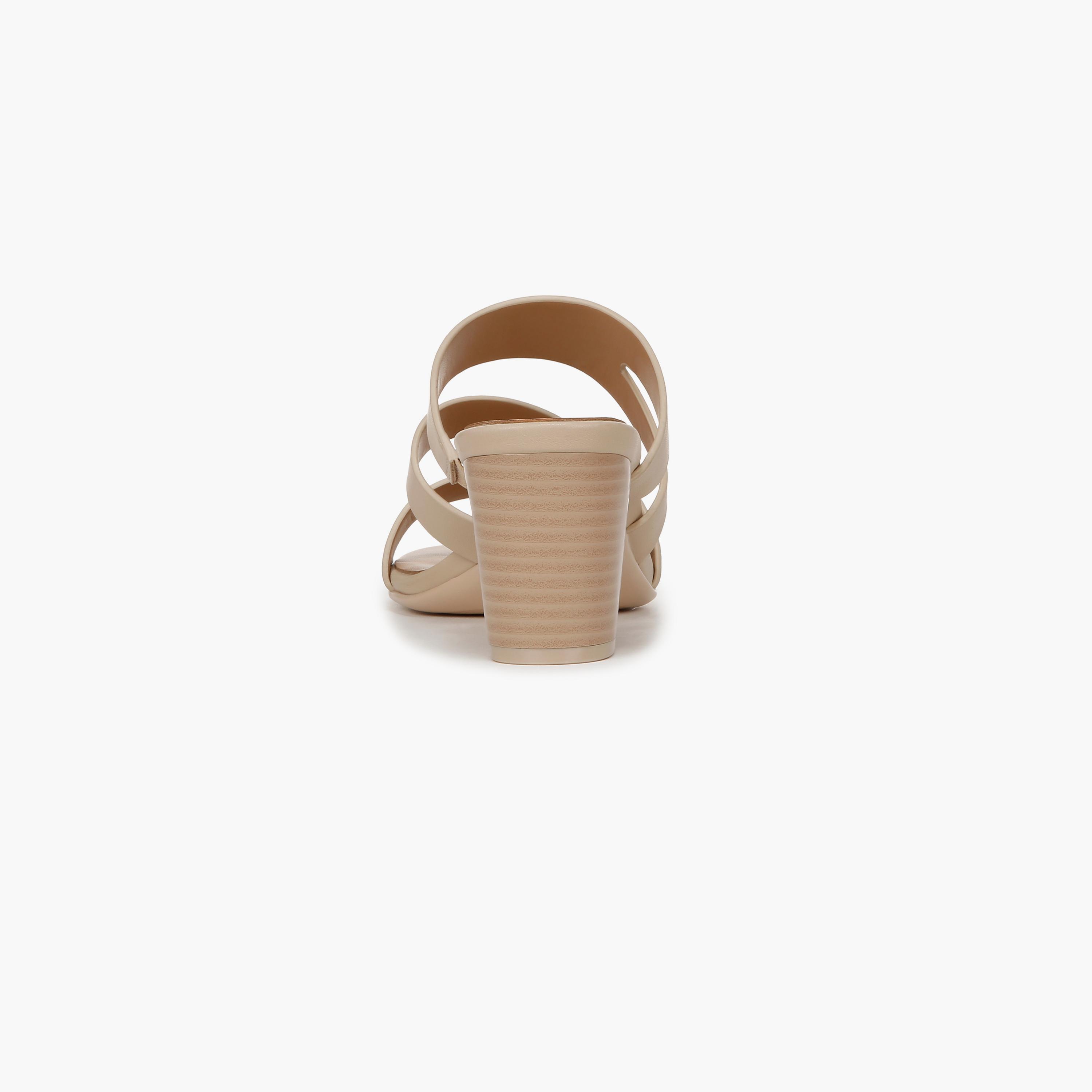 Naturalizer Slip On Block Heels with Strap Accent | NABEAMING-women-shoes-heels-image-17