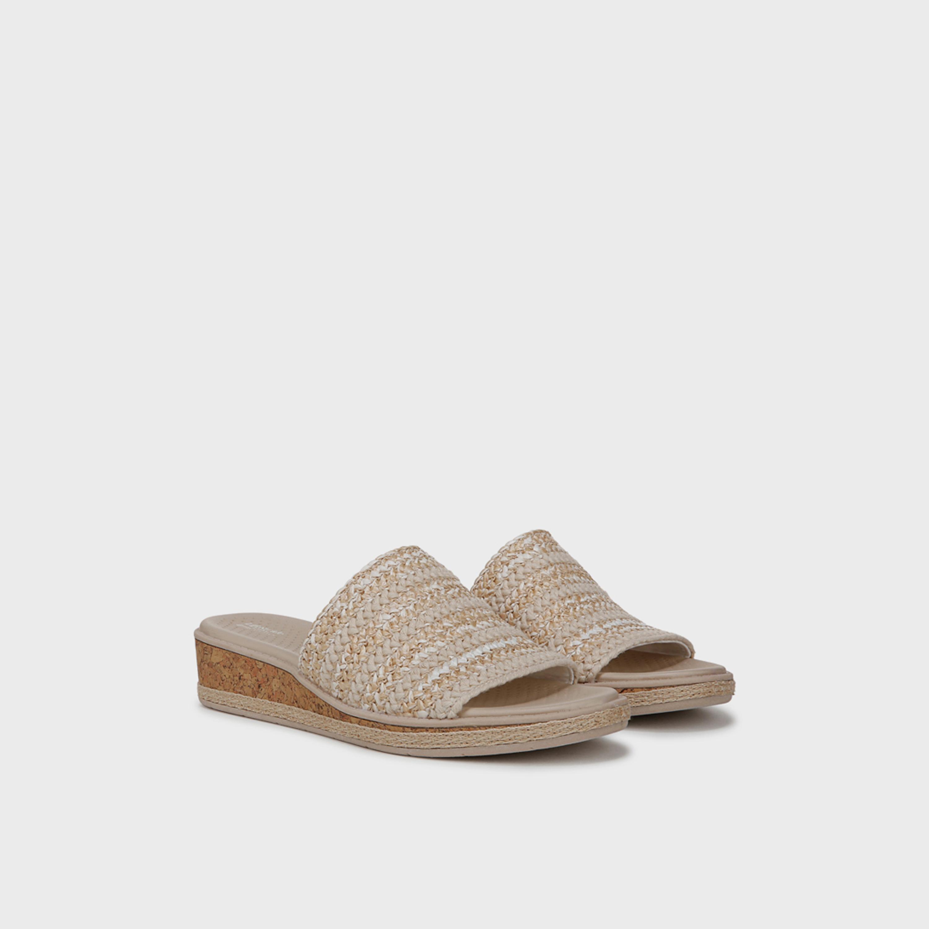 Naturalizer Women's Slip-On Wedge Slide Sandals | NABREEZY-women-shoes-sandals-heeled-image-8