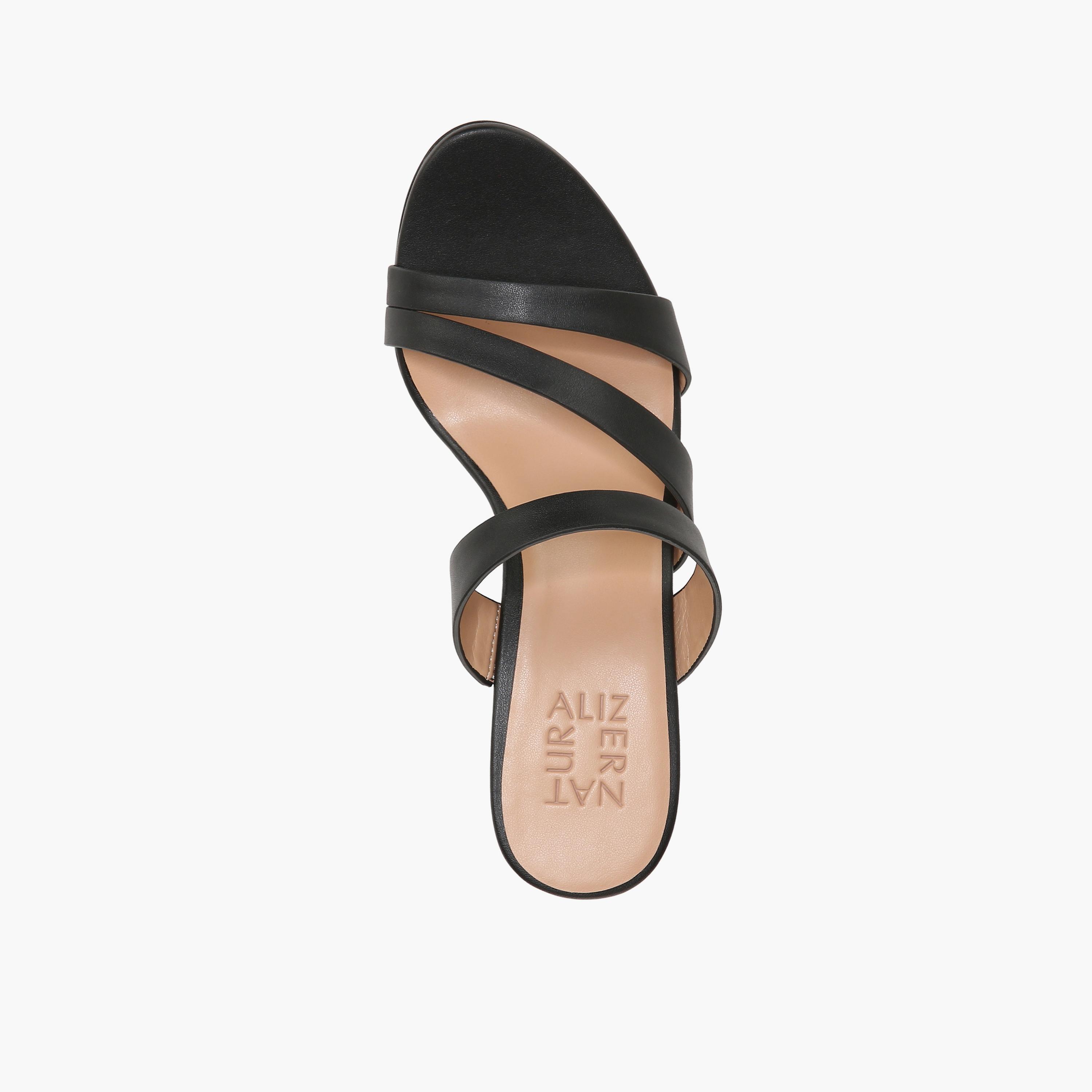 Naturalizer Slip On Wedge Sandals with Strap Accent | NABREONA-women-shoes-sandals-flats-image-8