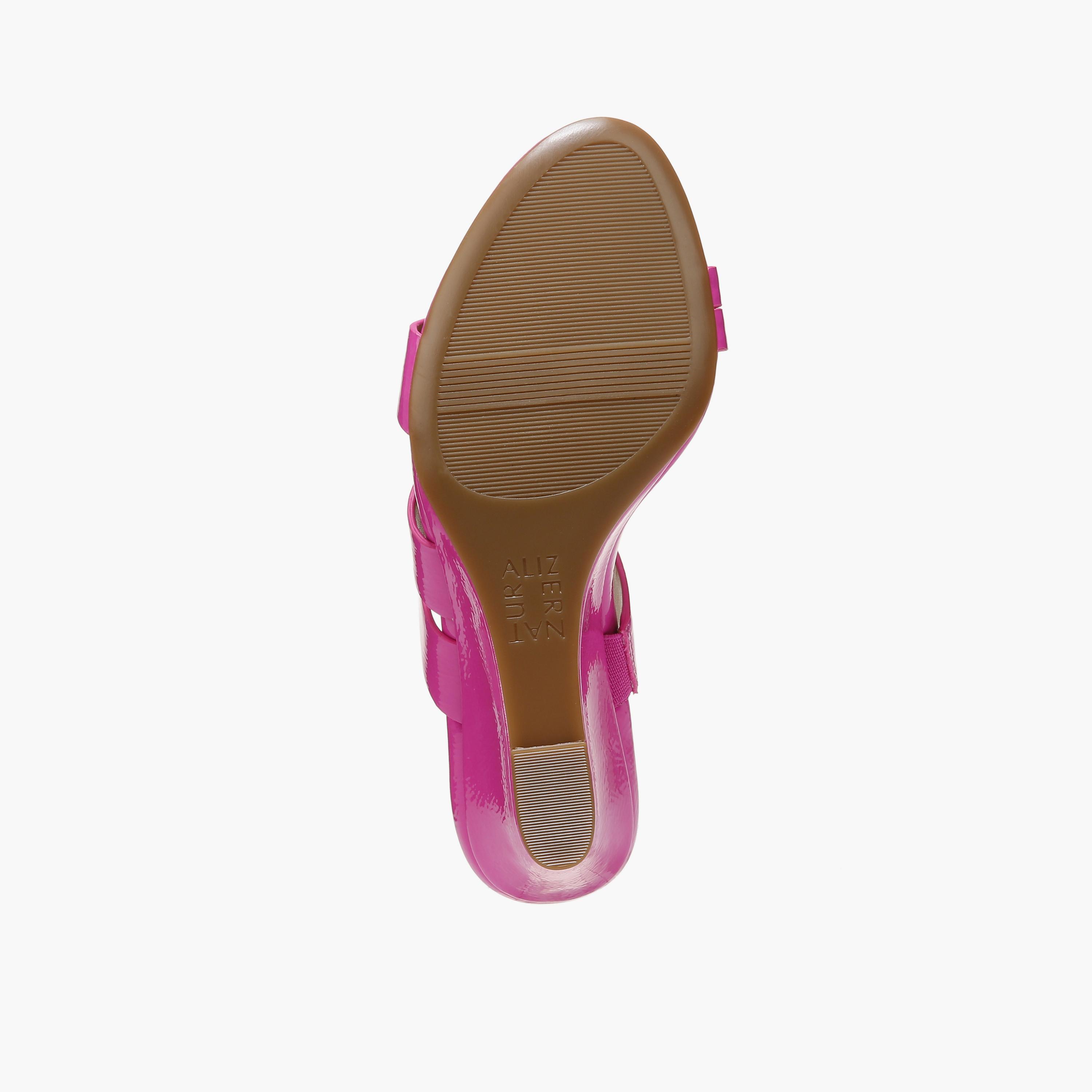 Naturalizer Slip On Wedge Sandals with Strap Accent | NABREONA-women-shoes-sandals-flats-image-9
