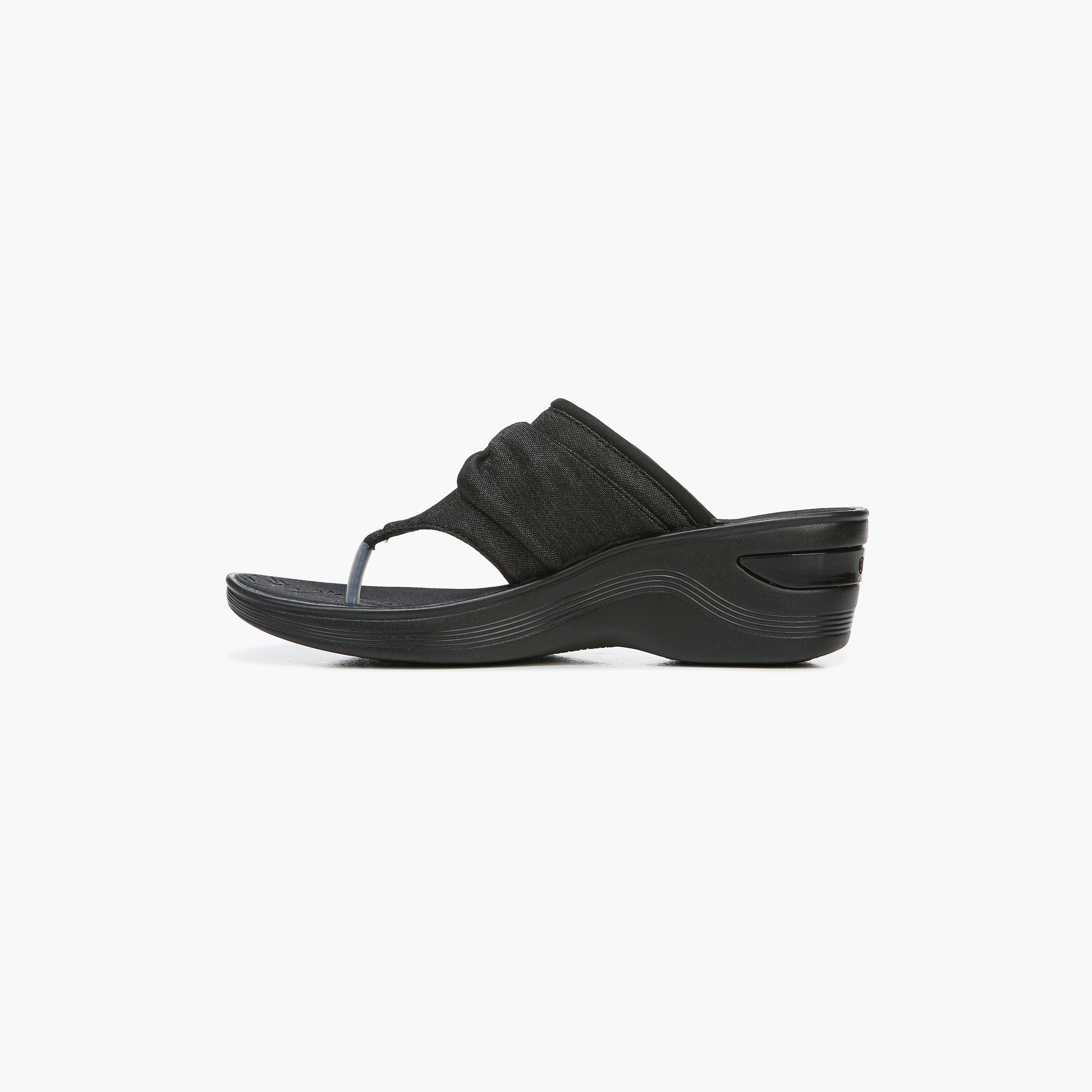 Naturalizer Women's Wedge Heel Thong Sandals with Bow NADANCING QUEEN-women-shoes-sandals-flats-image-6