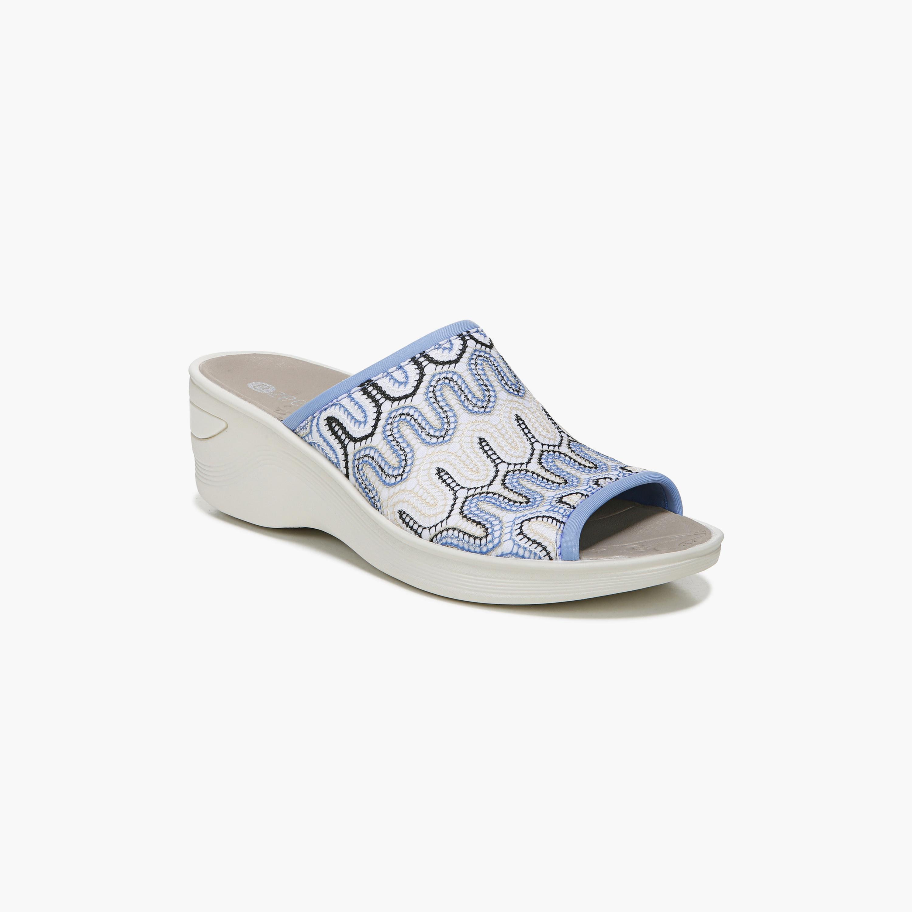 Naturalizer Women's Wedge Heel Slide Sandals with Embroidery NADELUXE-women-shoes-sandals-flats-image-1