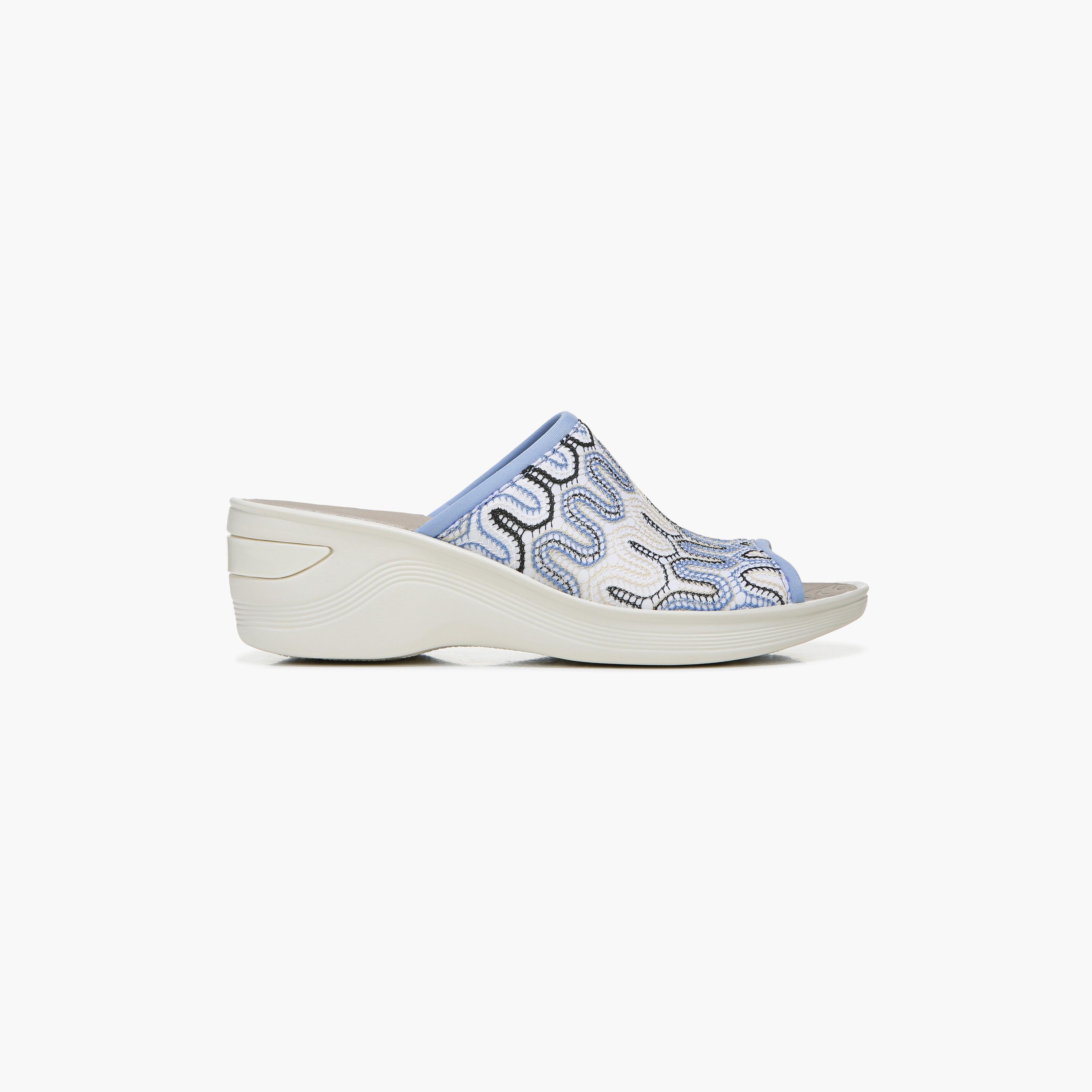 Naturalizer Women's Wedge Heel Slide Sandals with Embroidery NADELUXE-women-shoes-sandals-flats-image-4