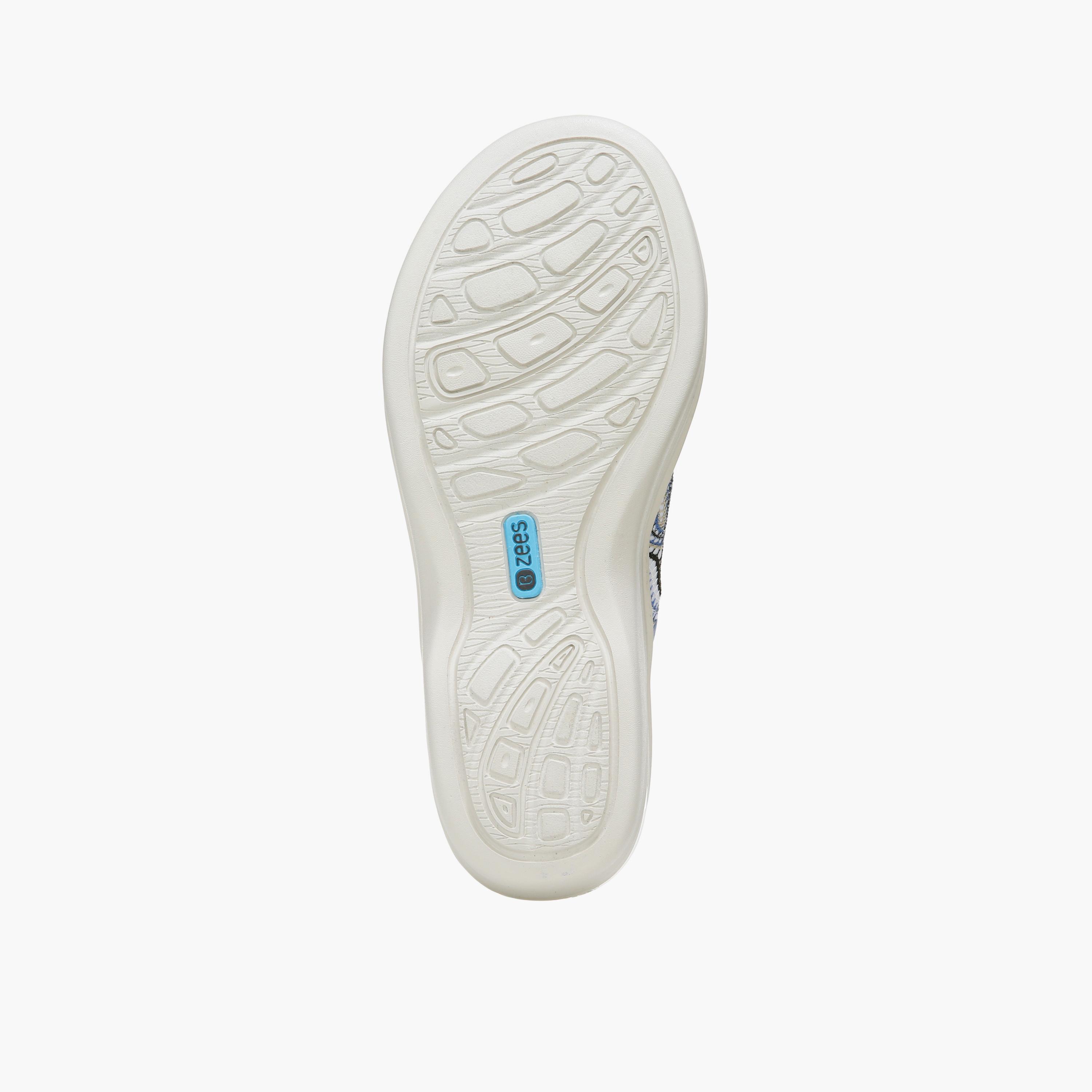 Naturalizer Women's Wedge Heel Slide Sandals with Embroidery NADELUXE-women-shoes-sandals-flats-image-9
