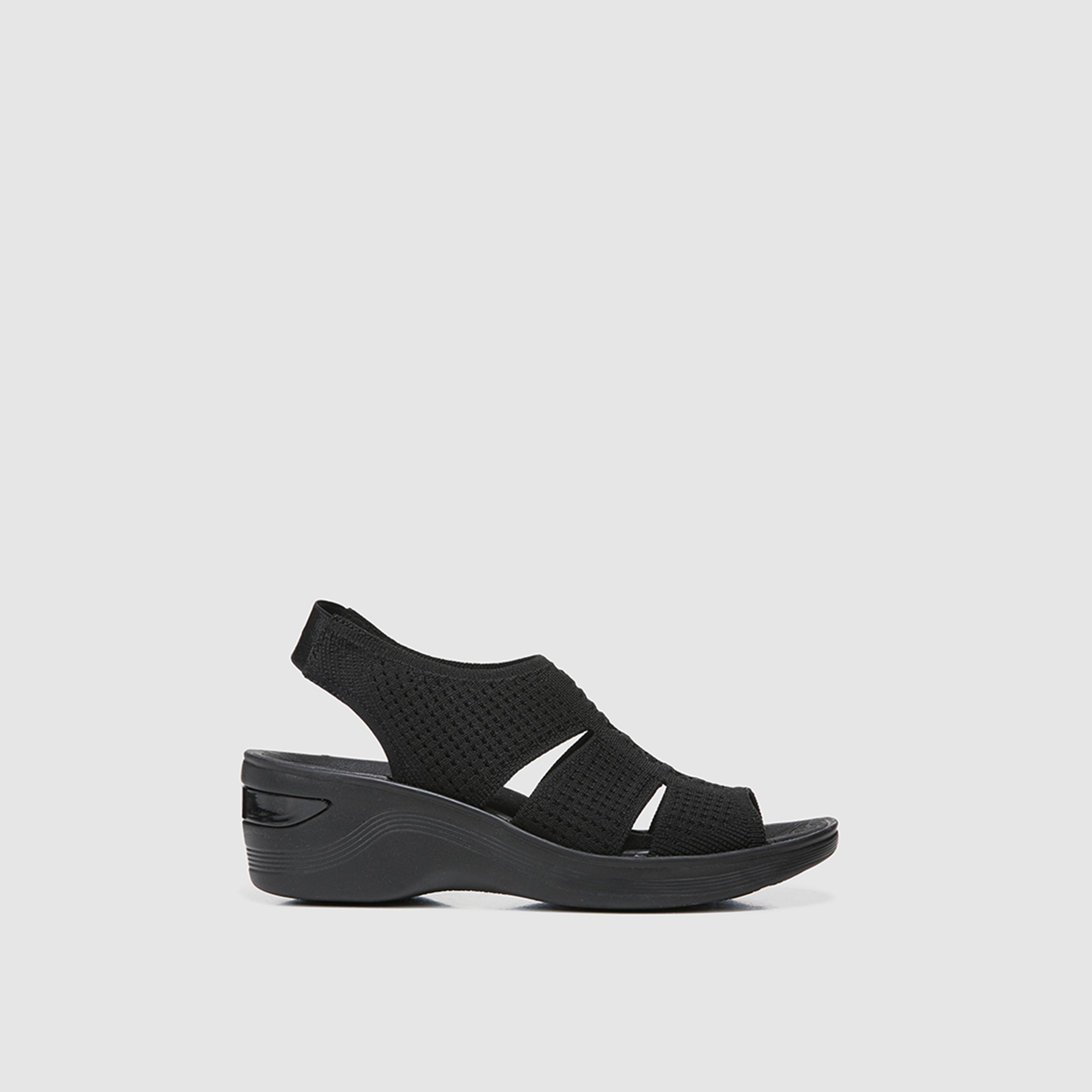 ناتشيولايزر -   حذاء للنساء  كعب إسفيني مرن | NADOUBLE UP-women-shoes-sandals-heeled-image-1