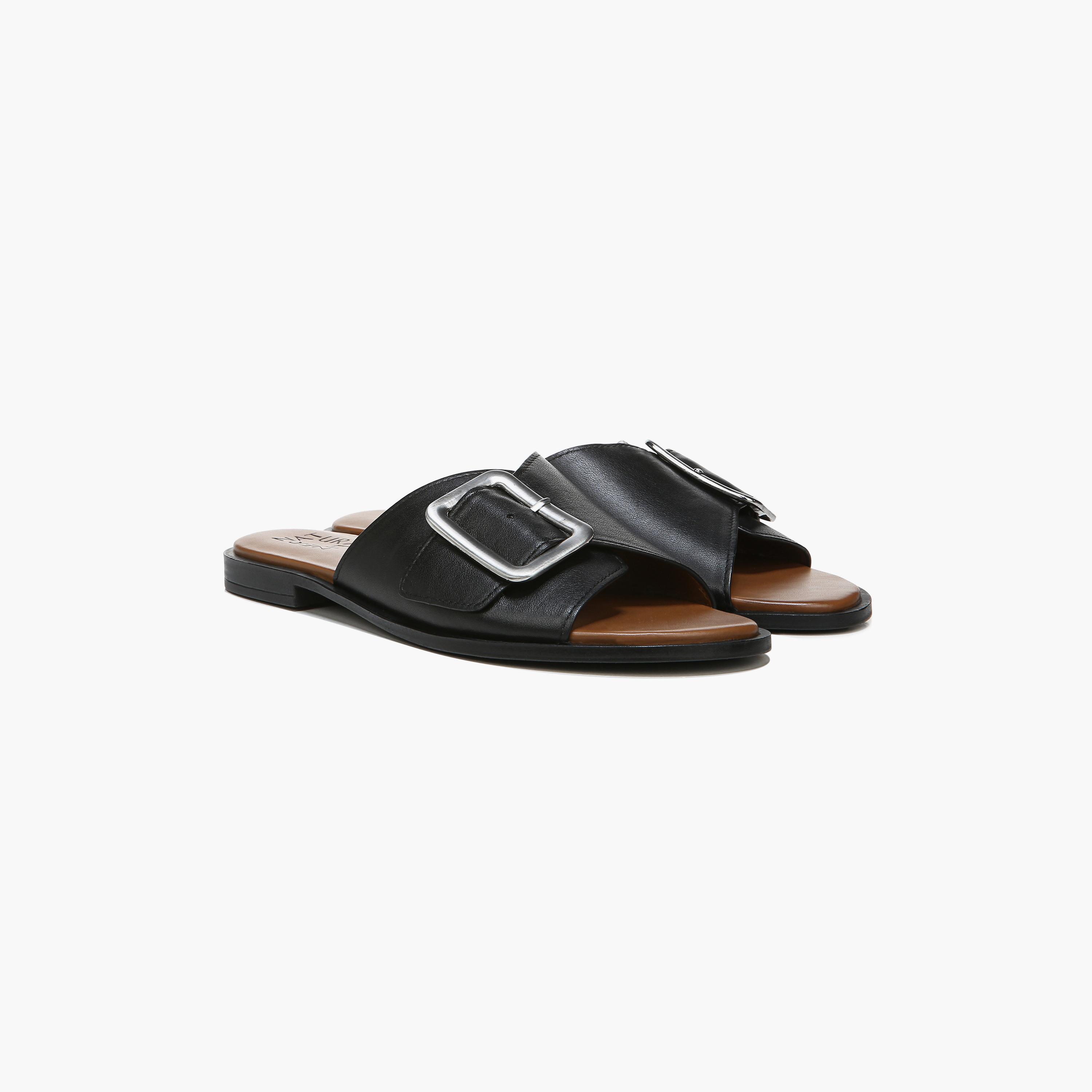 Naturalizer Women's Slide Sandals with Buckle NAFORRESTT-women-shoes-sandals-flats-image-3