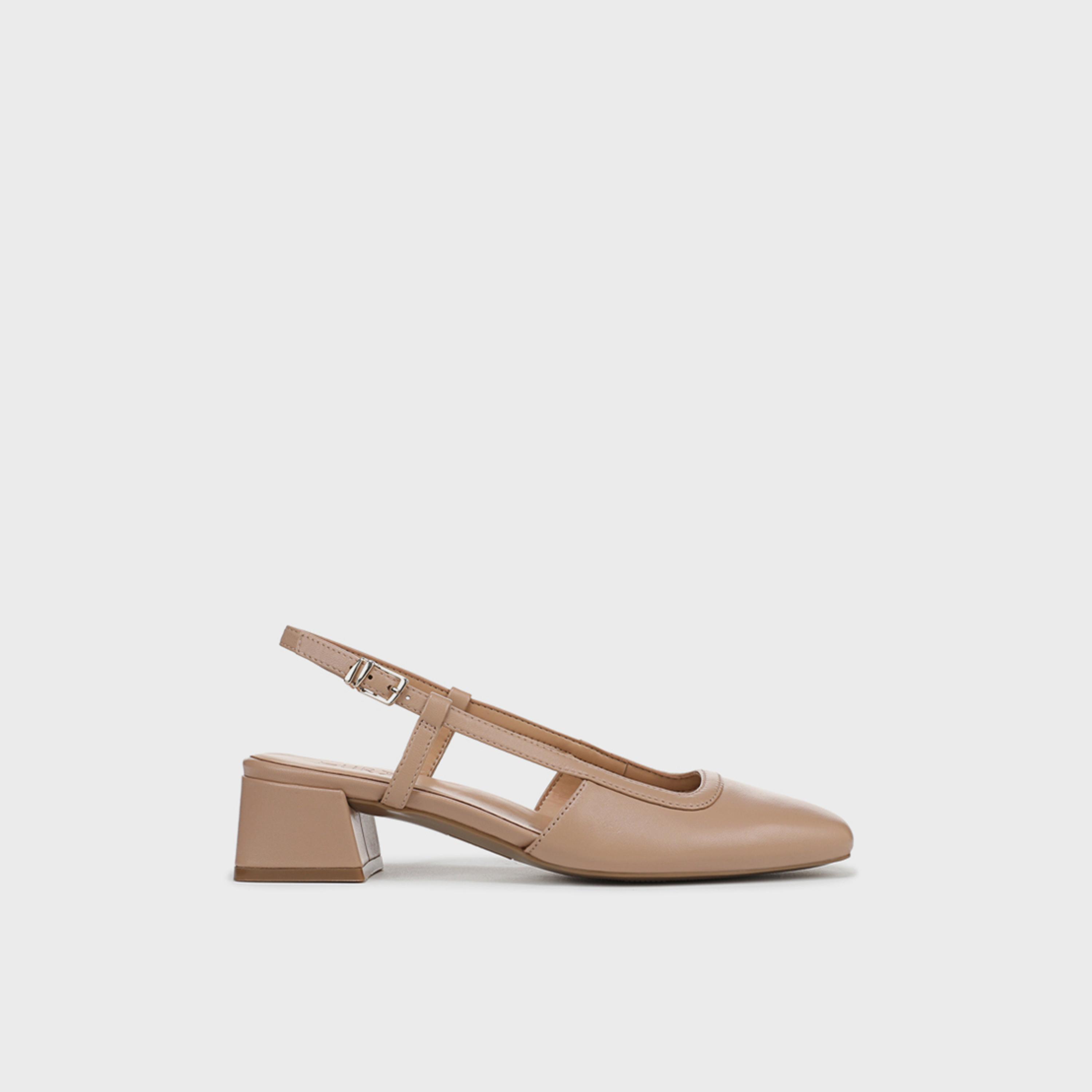 Naturalizer Women's Buckle Strap Block Pumps | NAHARPER-women-shoes-heels-image-1