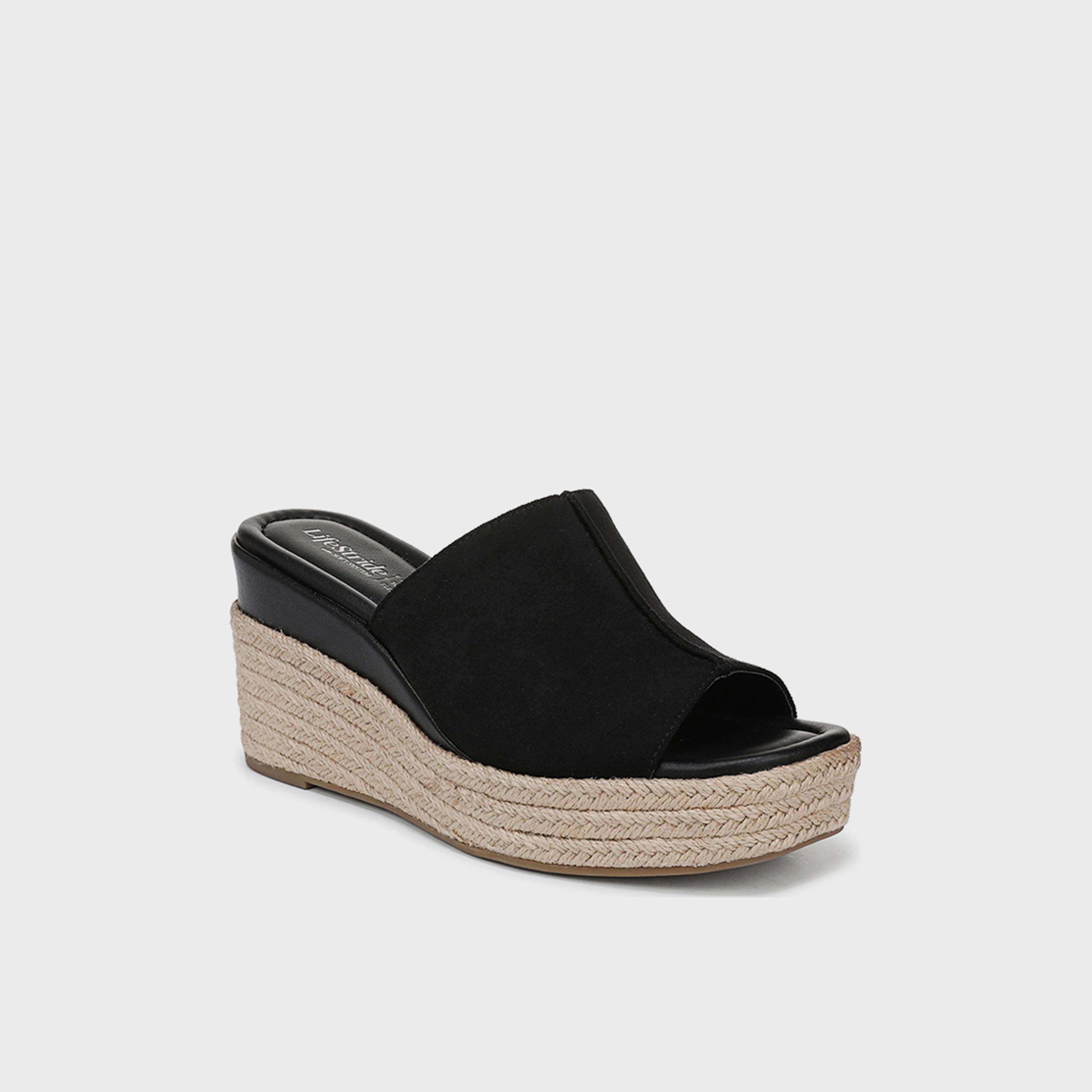 Naturalizer Women's Slip-On Wedge Heels | NAHAUTESS-women-shoes-sandals-heeled-image-1