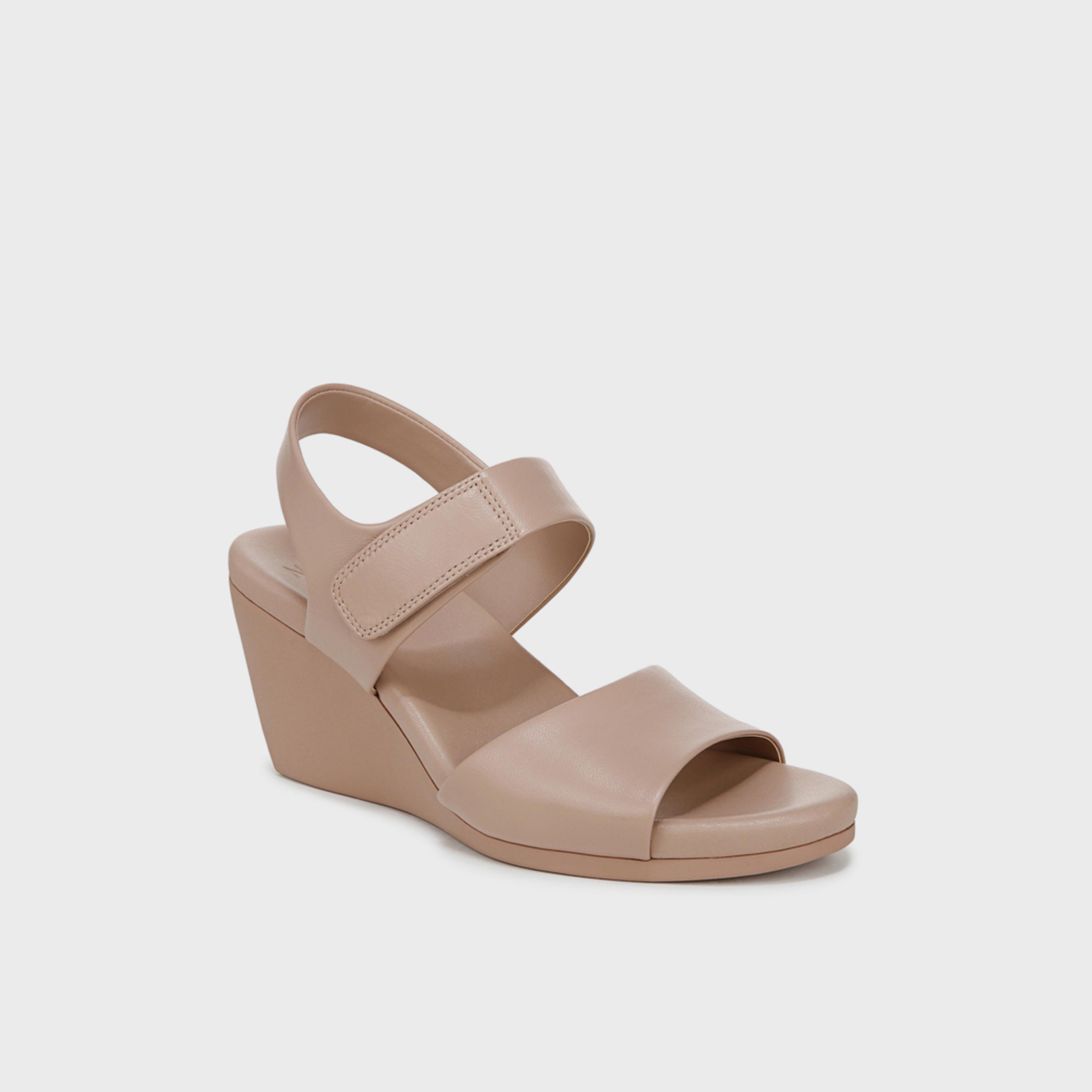 Naturalizer Women's Hook & Loop Wedge Heels | NAIMANI-women-shoes-sandals-heeled-image-1