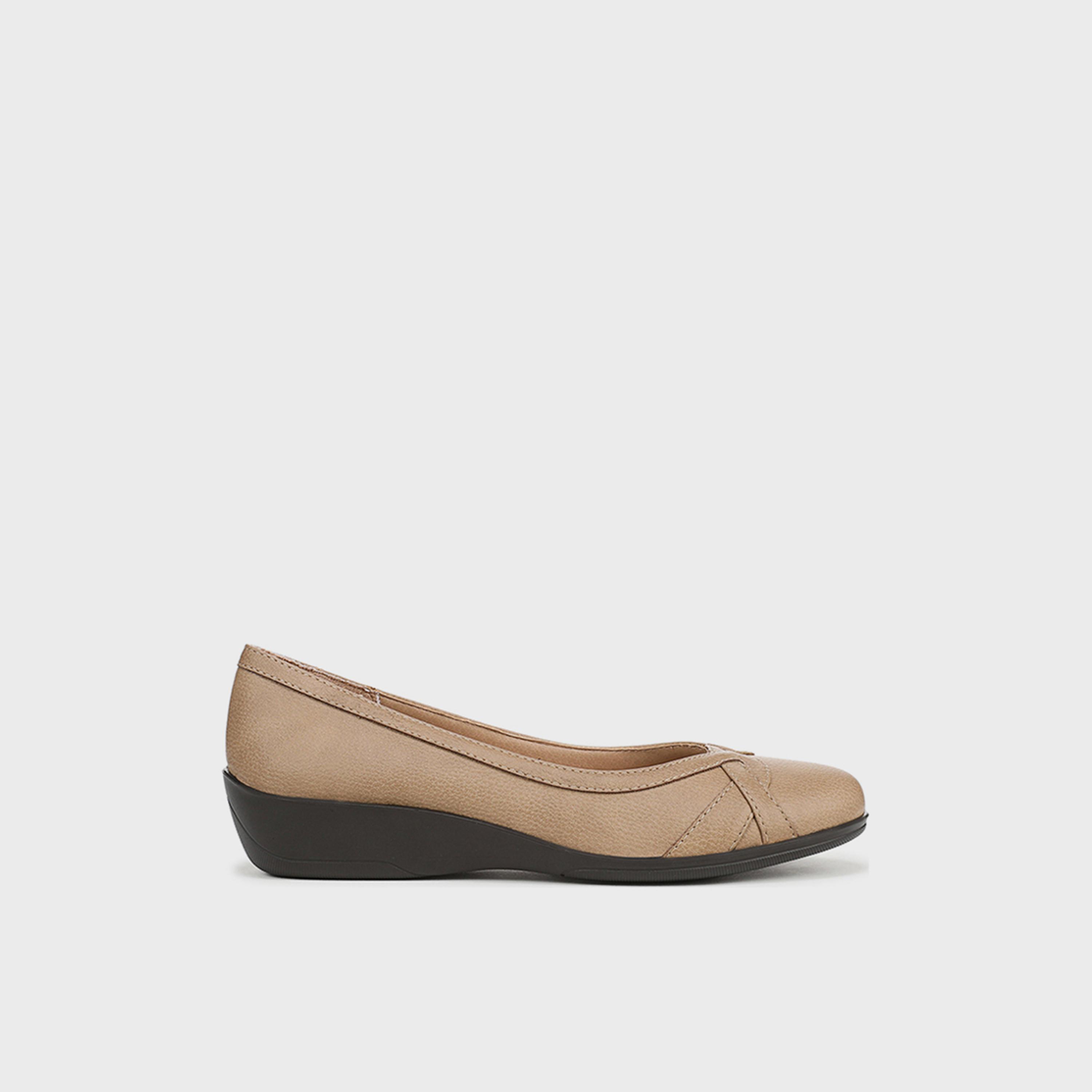 ناتشورالايزر - حذاء باليرينا نسائي سهل الارتداء بكعب إسفين ومقدمة دائرية | NAINFINITE-women-shoes-ballerinas-image-9