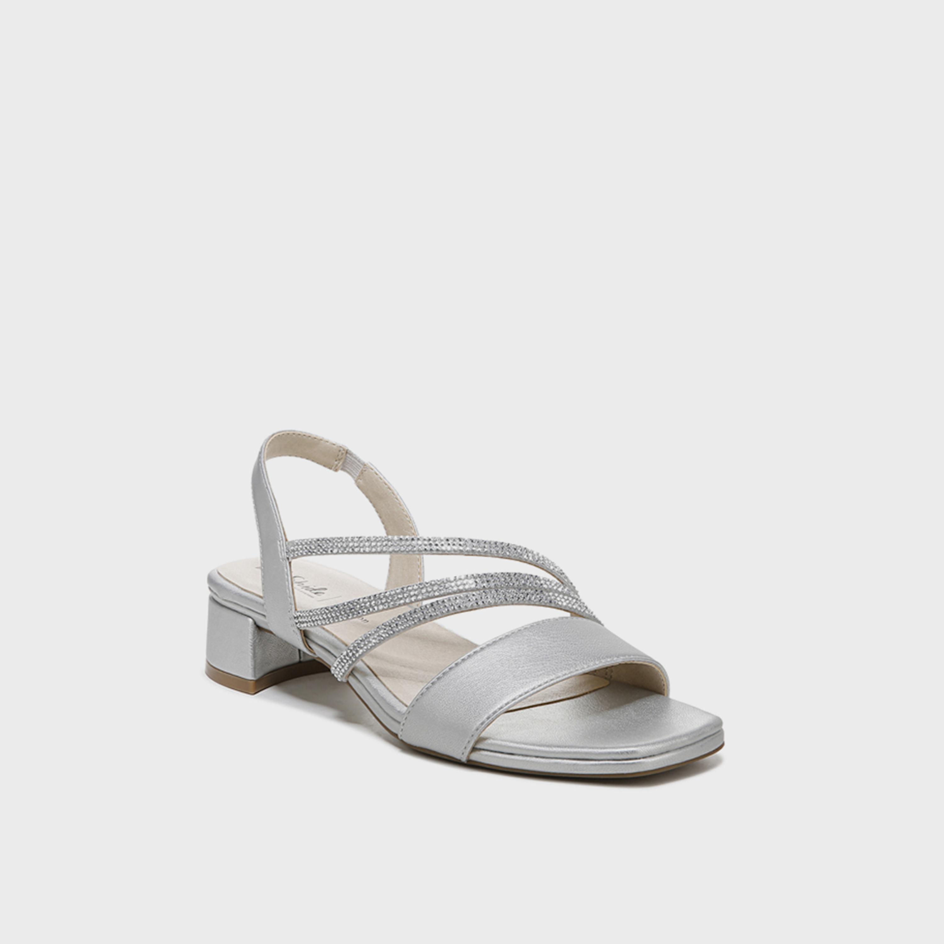Naturalizer Women's Slip On Najoy Strap Sandals | NAJOY-women-shoes-heels-image-1