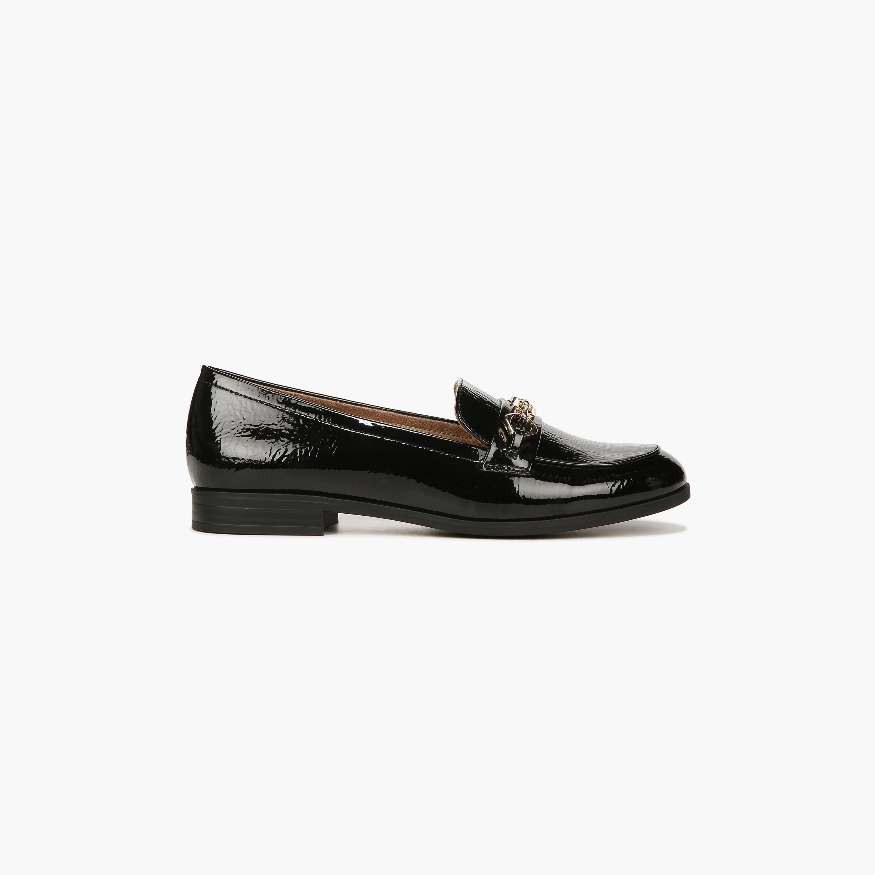 حذاء بدون كعب نسائي من Naturalizer بكعب عريض مع مقدمة مزخرفة NAMARIANA-women-shoes-loafersandmoccasins-image-4