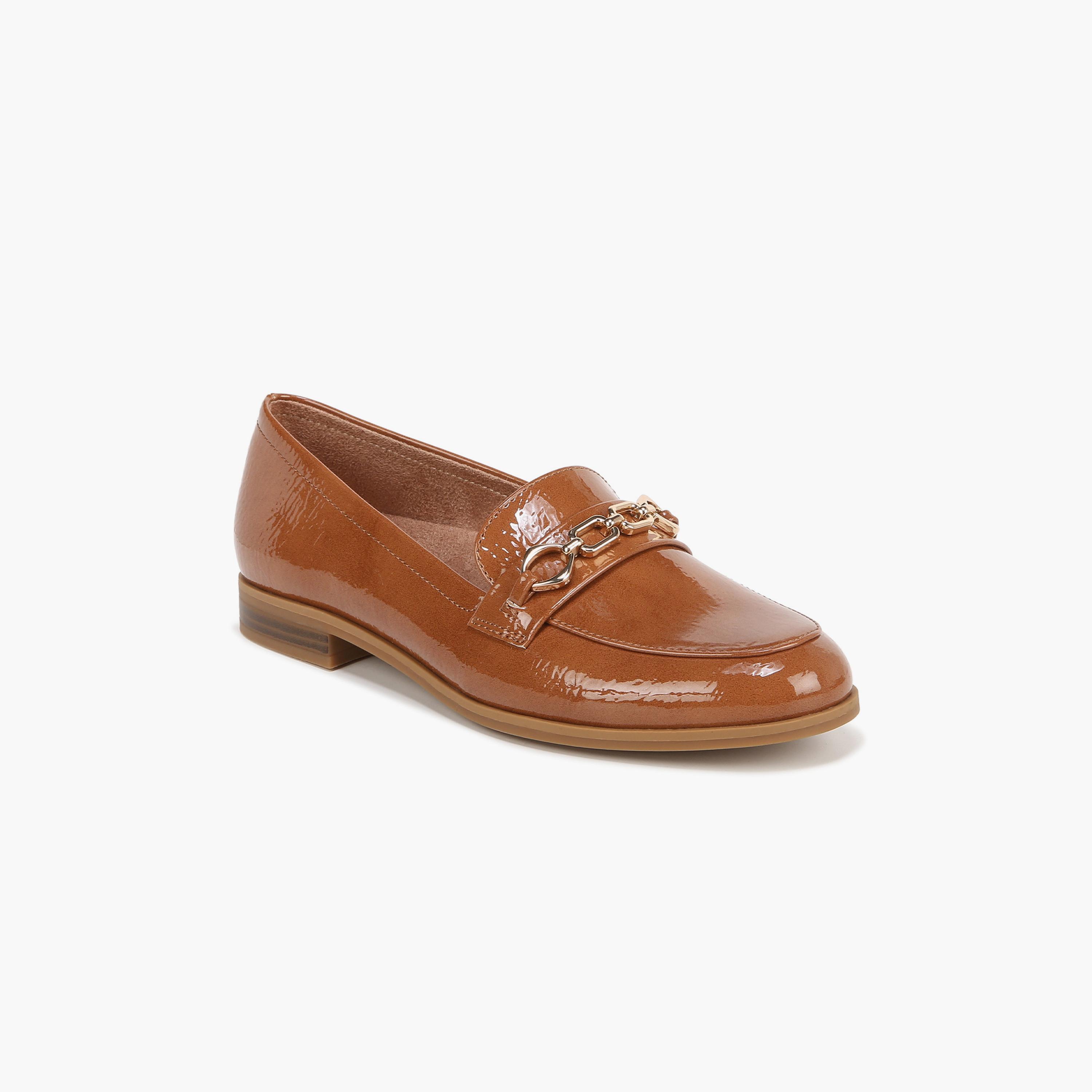 حذاء بدون كعب نسائي من Naturalizer بكعب عريض مع مقدمة مزخرفة NAMARIANA-women-shoes-loafersandmoccasins-image-11