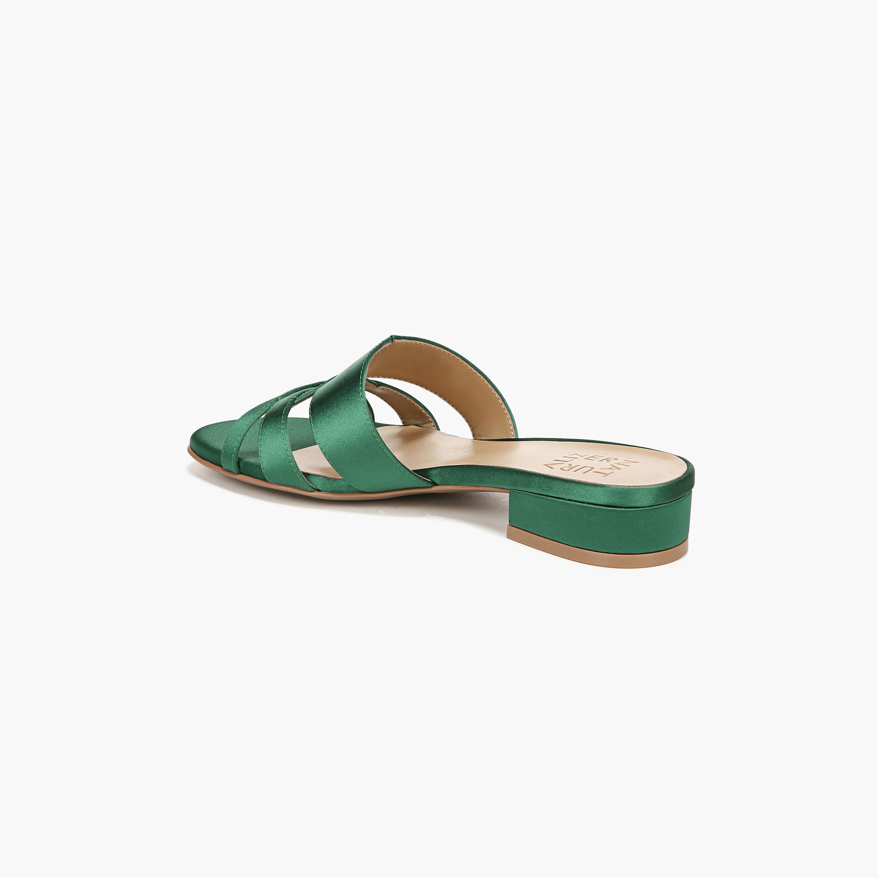 Naturalizer Women's Block Heel Slide Sandals with Cross Strap Design NAMEENA-women-shoes-sandals-flats-image-10