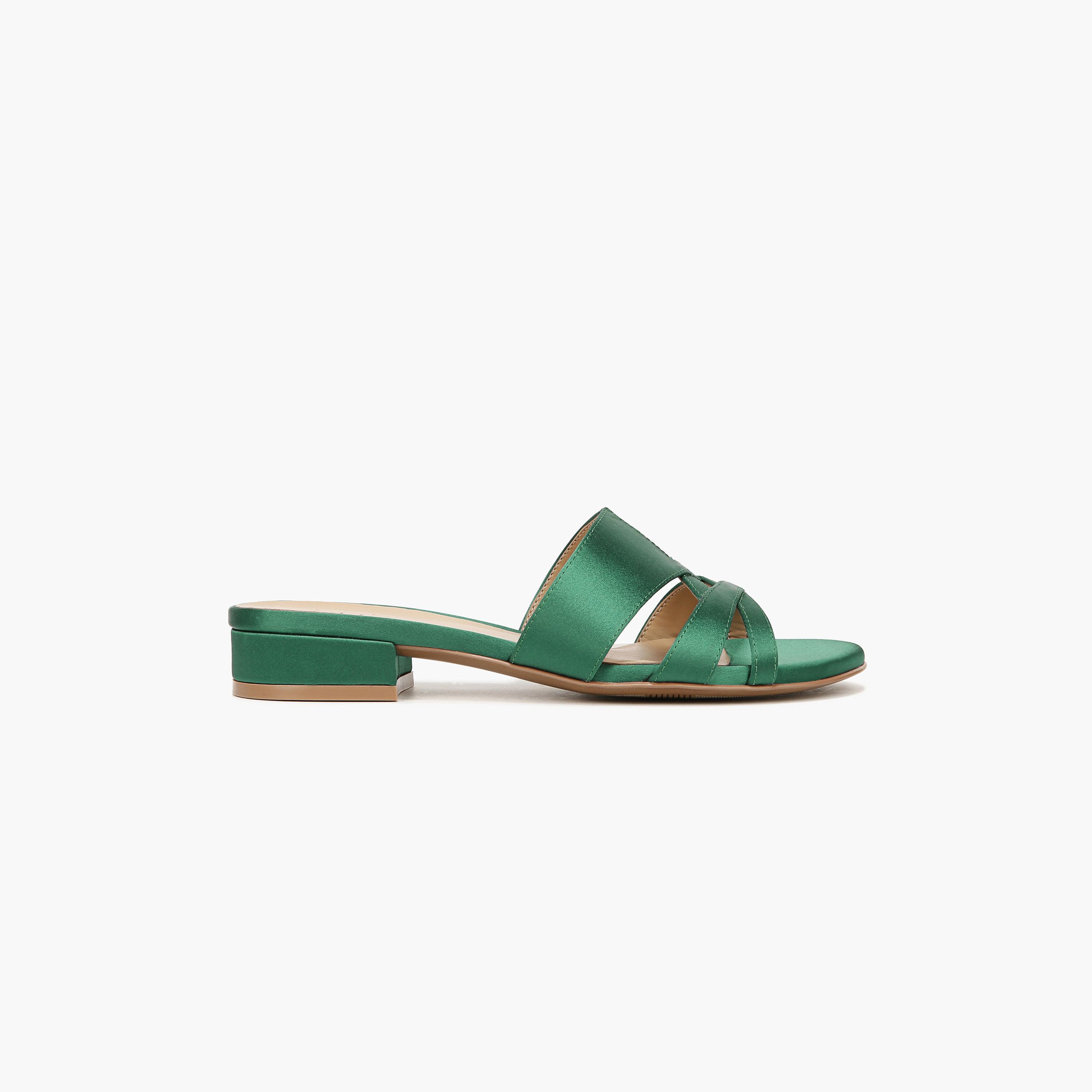 Naturalizer Women's Block Heel Slide Sandals with Cross Strap Design NAMEENA-women-shoes-sandals-flats-image-4