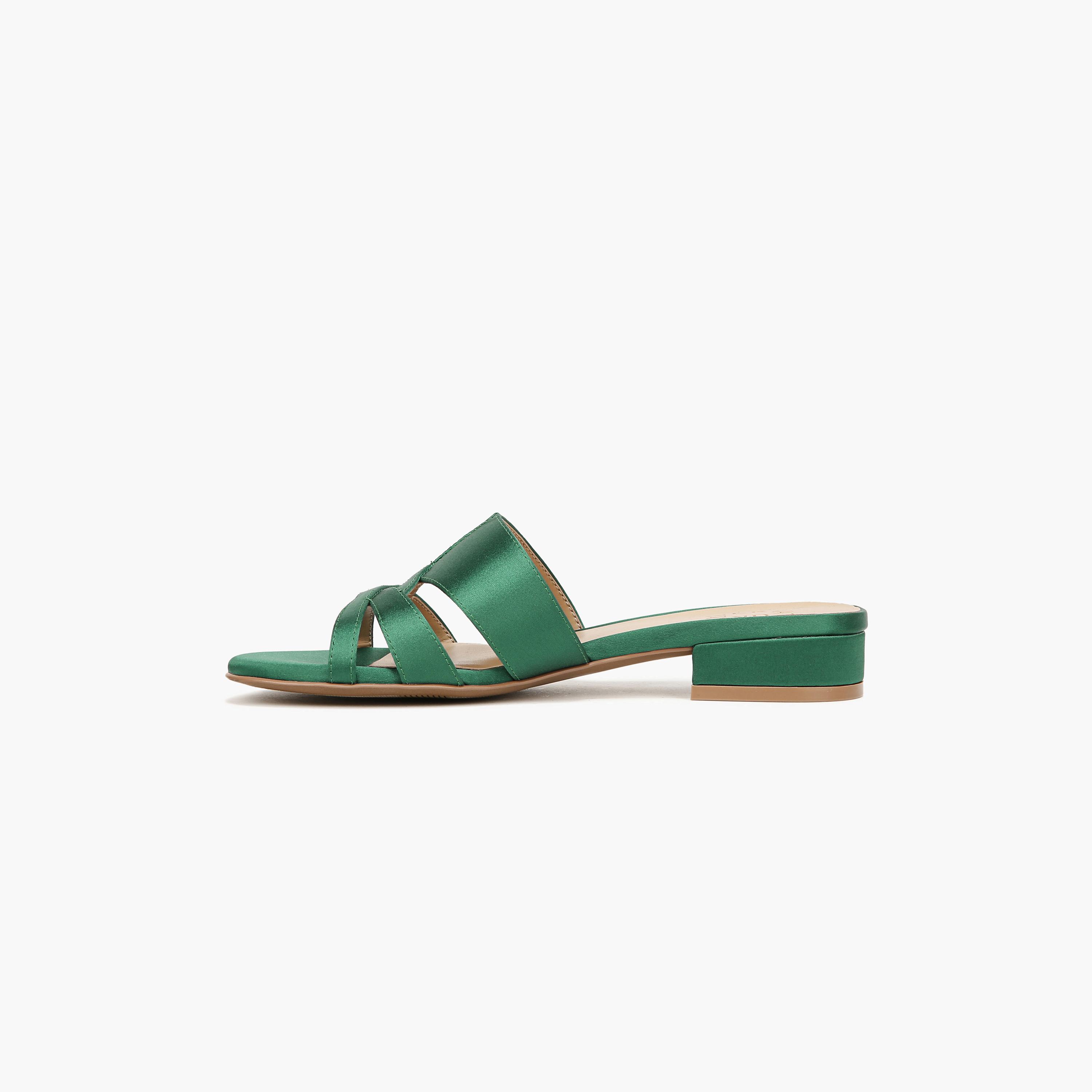 Naturalizer Women's Block Heel Slide Sandals with Cross Strap Design NAMEENA-women-shoes-sandals-flats-image-6