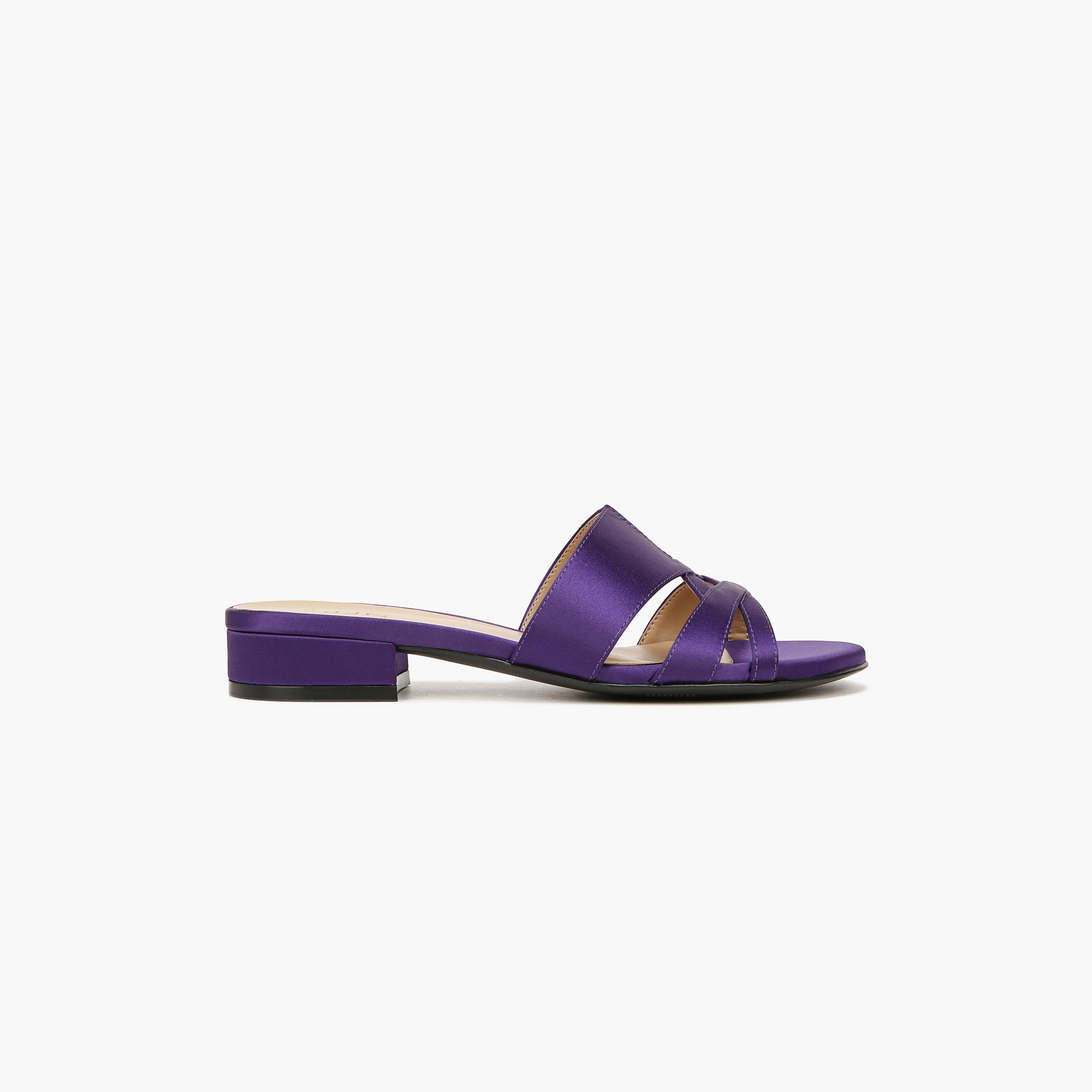Naturalizer Women's Block Heel Slide Sandals with Cross Strap Design NAMEENA-women-shoes-sandals-flats-image-14