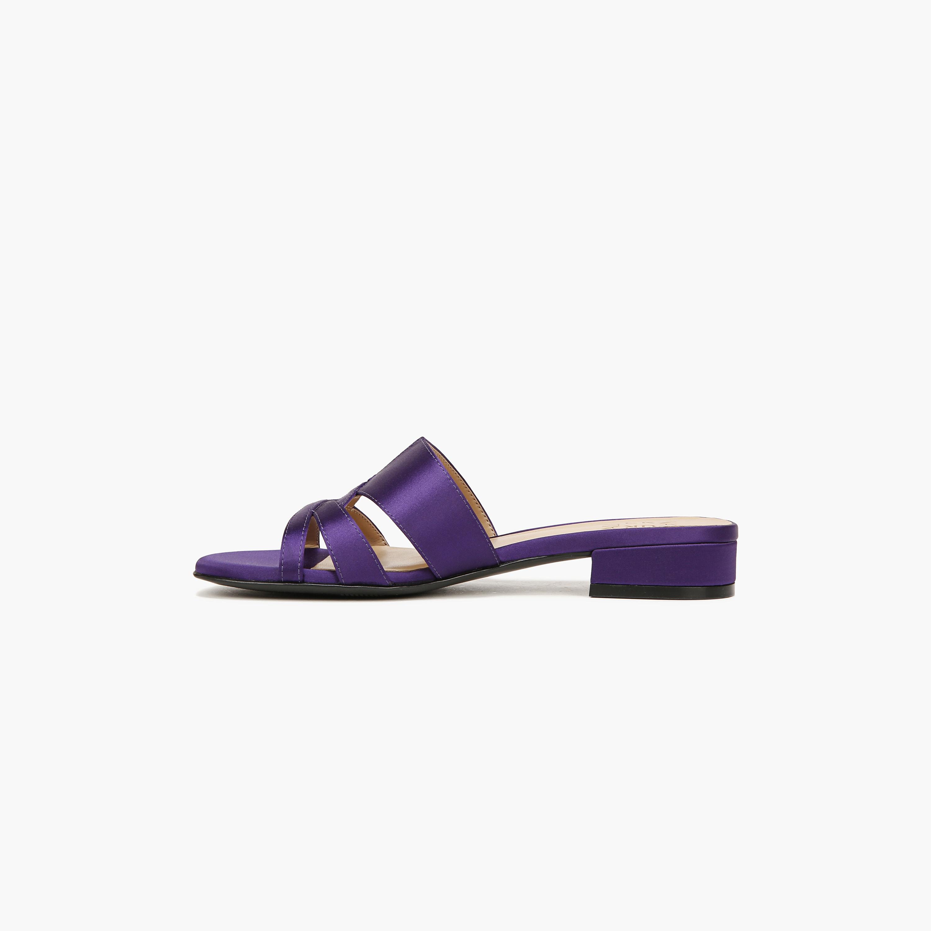 Naturalizer Women's Block Heel Slide Sandals with Cross Strap Design NAMEENA-women-shoes-sandals-flats-image-16