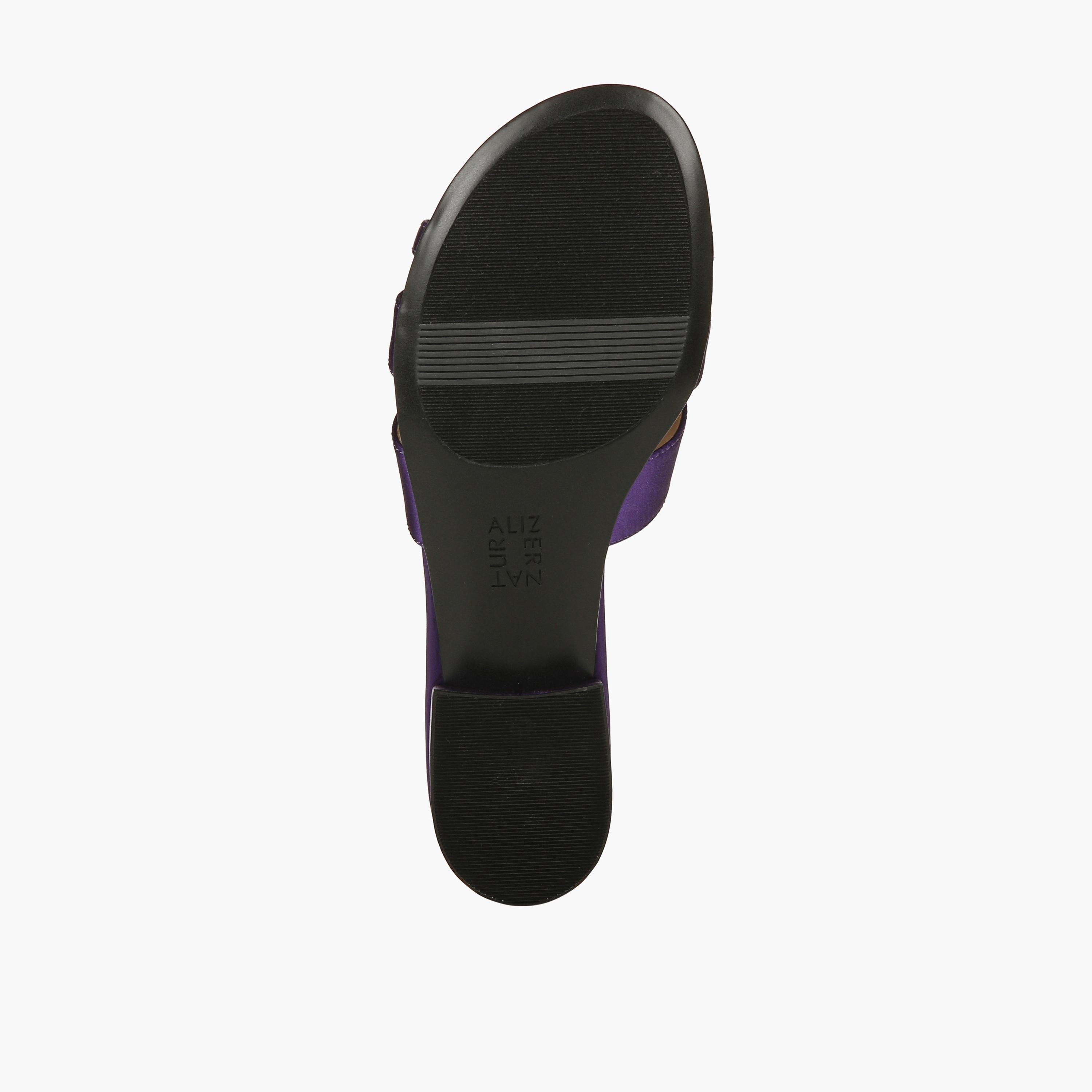 Naturalizer Women's Block Heel Slide Sandals with Cross Strap Design NAMEENA-women-shoes-sandals-flats-image-19