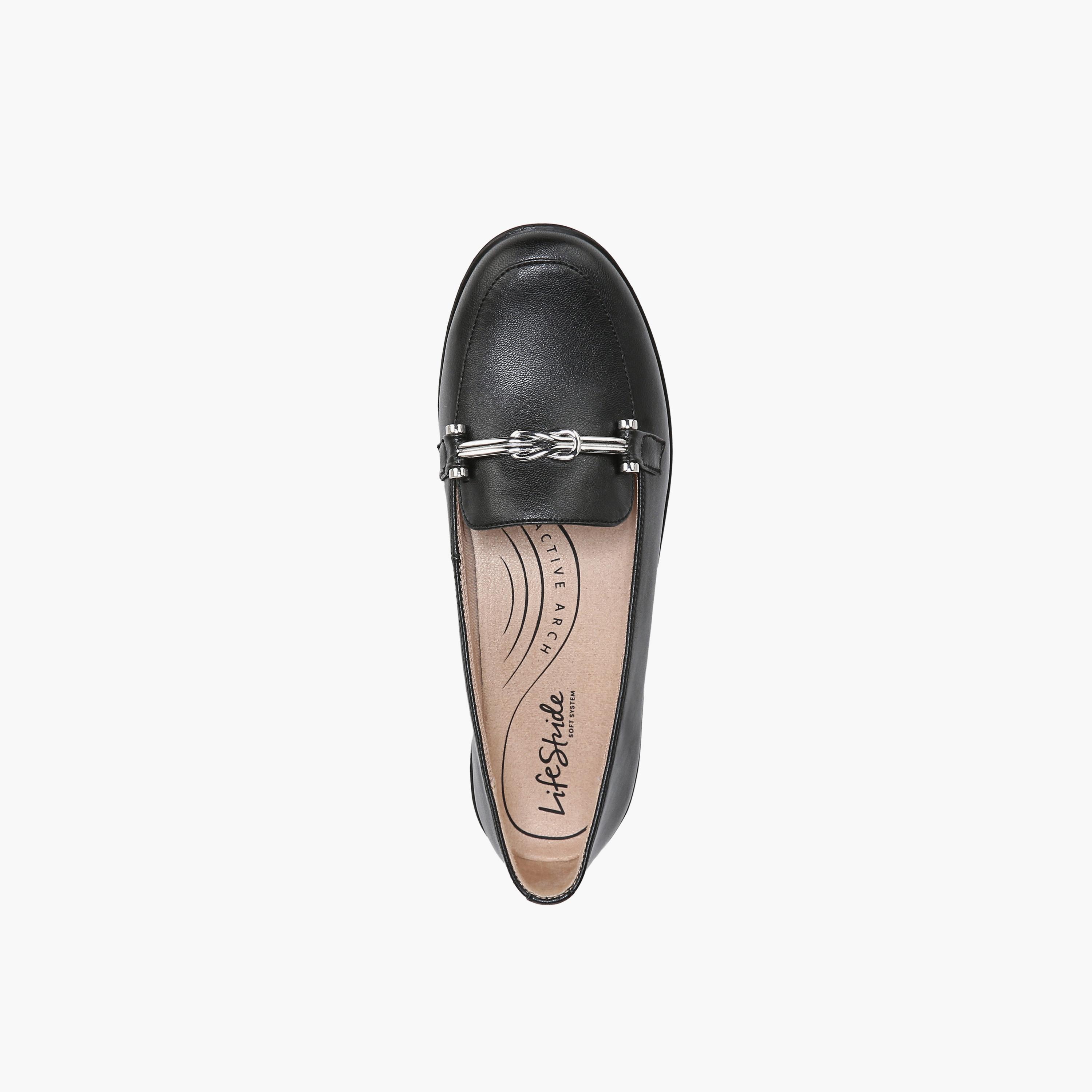 Naturalizer Women s Loafers With Metallic Strap Detail NANOMINATE