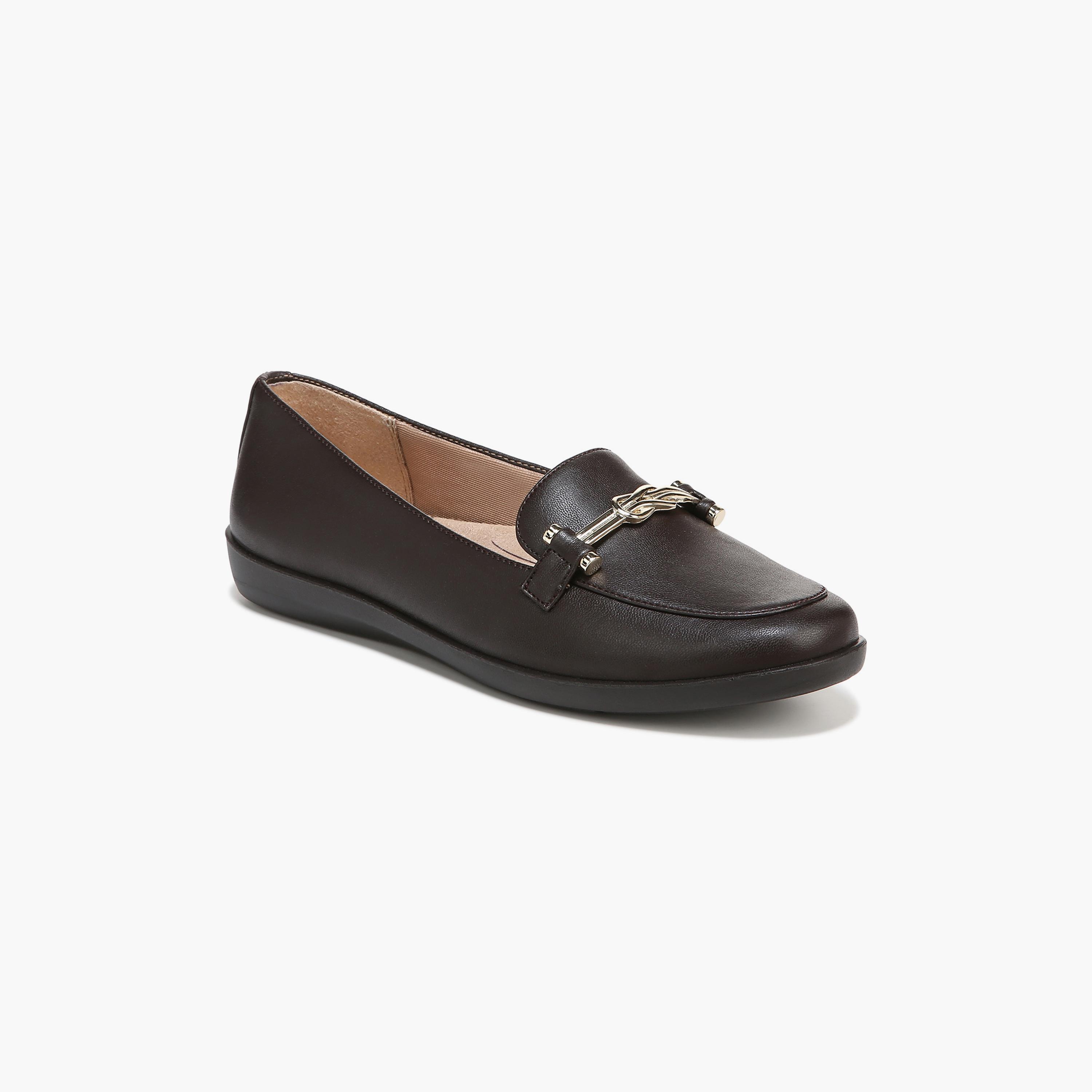 Buy Women s Naturalizer Women s Loafers With Metallic Strap Detail NANOMINATE Online Centrepoint UAE